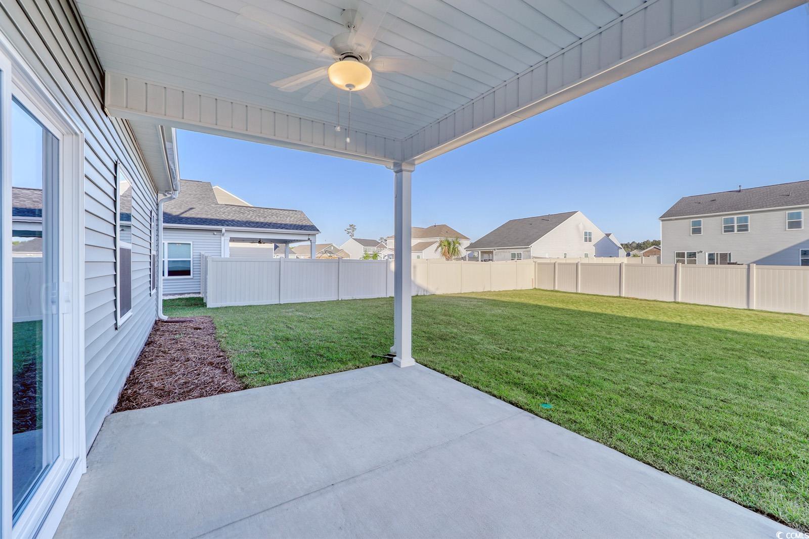808 St Albans Loop Conway, SC 29526 - Photo 28 of 29 View of patio / terrace featuring ceiling fan and