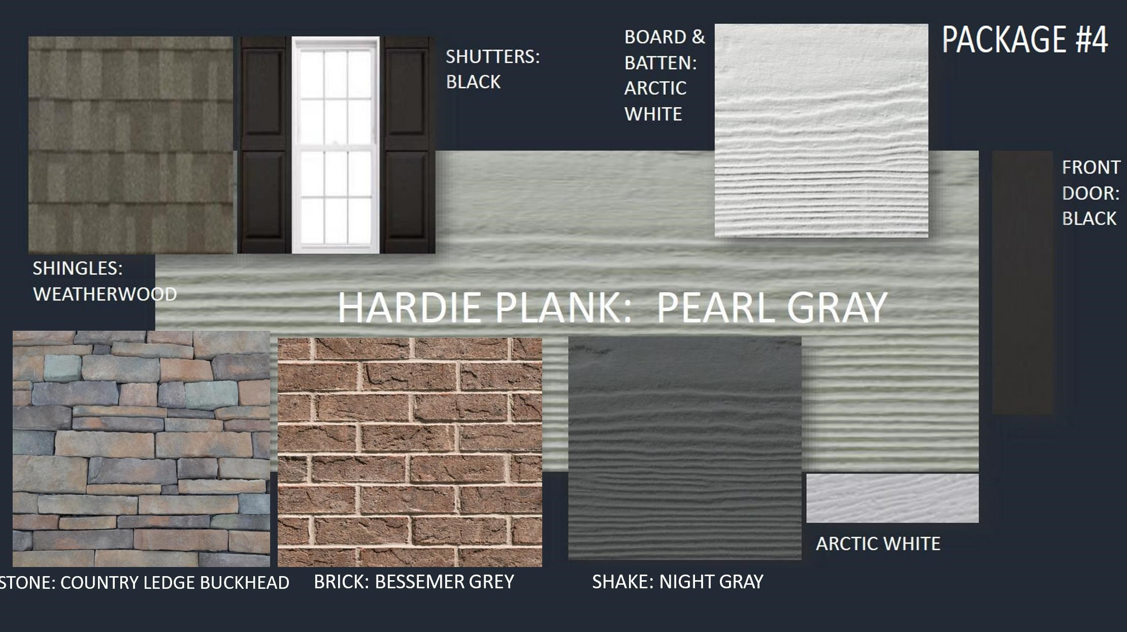 4901 Dayflower Lane Raleigh, NC 27603 - Photo 4 of 46 Exterior Color Package - Hardie Siding
