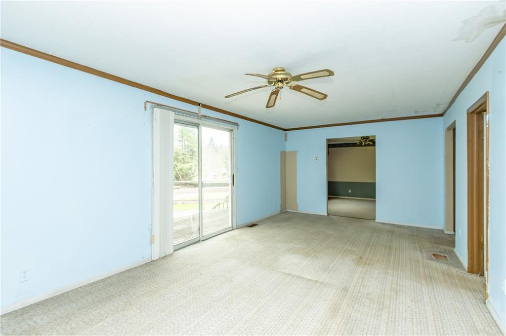 1736 Maple Road New Bethlehem, PA 16242 - Photo 19 of 22 a view of room with a ceiling fan and window