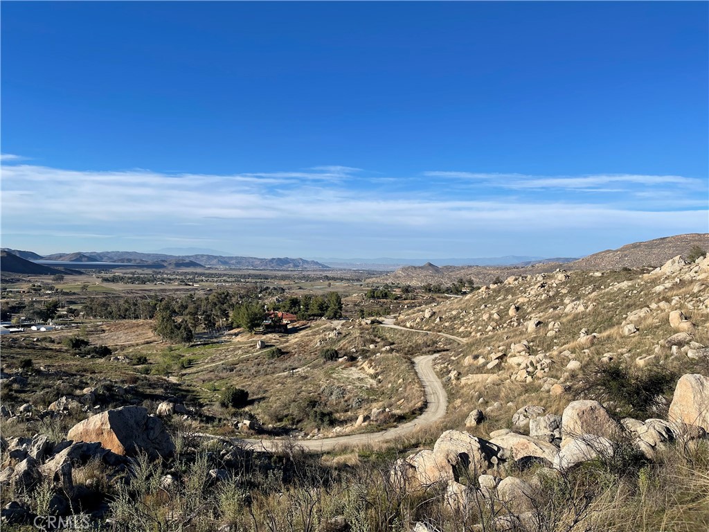 a view of a sky from a city
