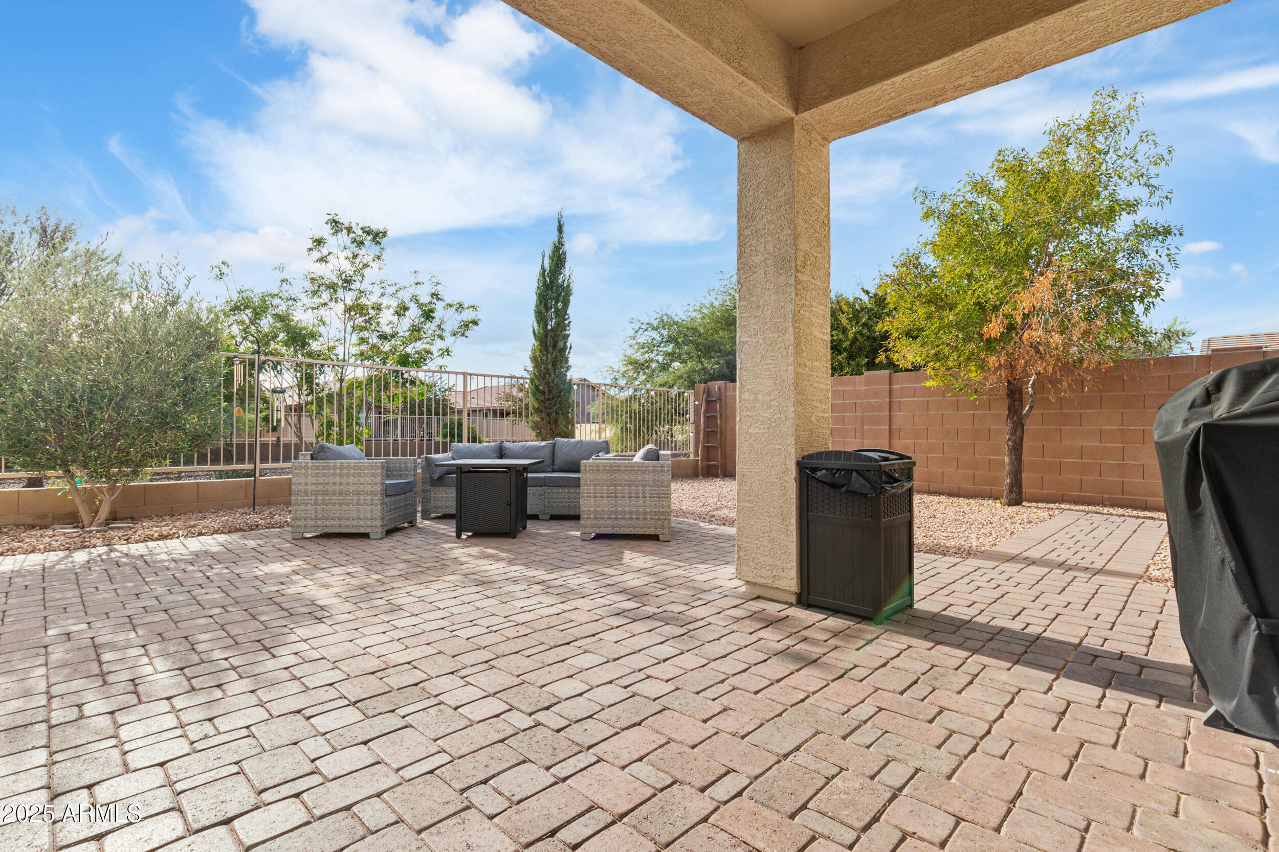 37104 Big Bend Road San Tan Valley, AZ 85140 - Photo 20 of 25 Outdoor Fireplace