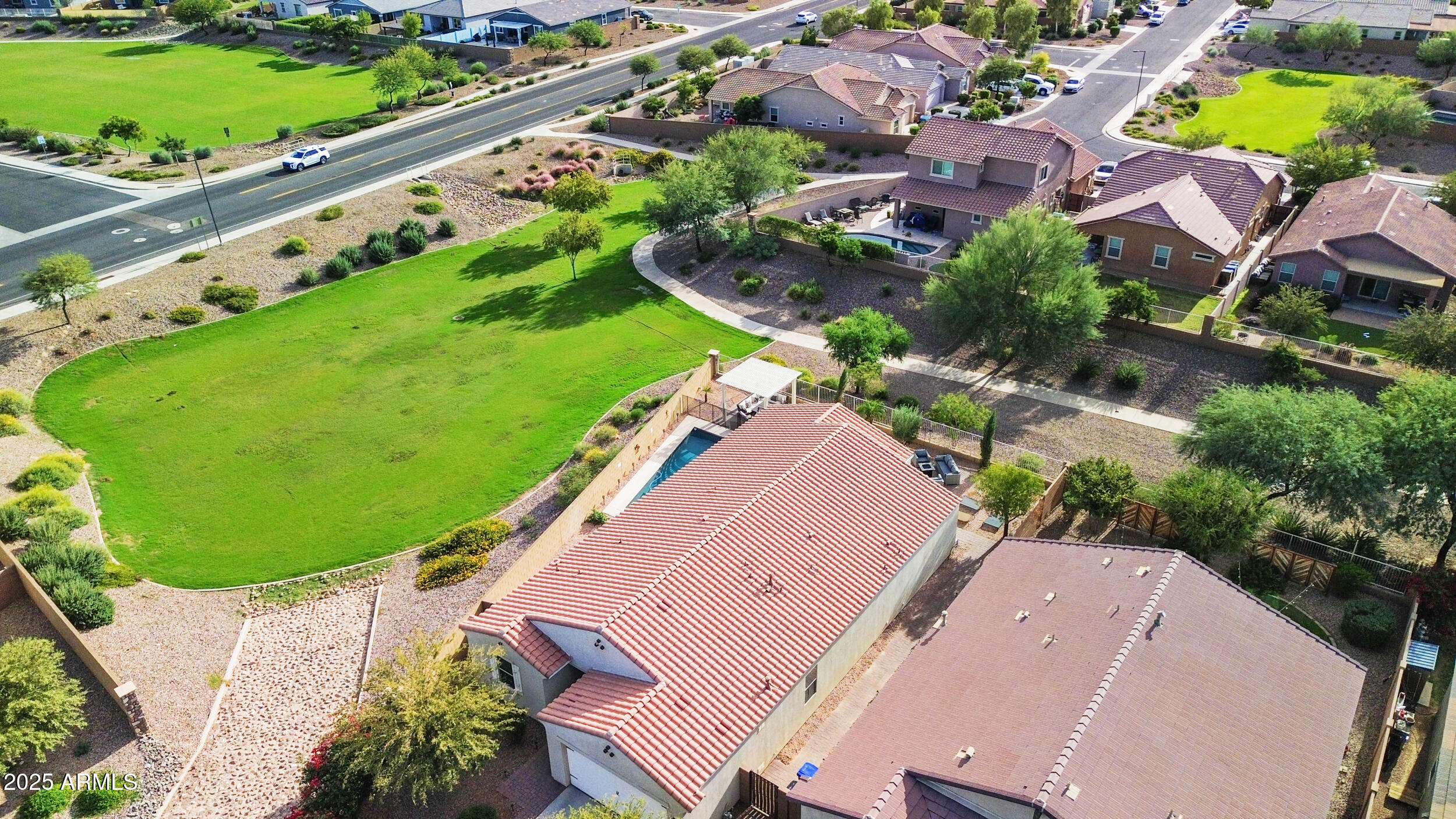 37104 Big Bend Road San Tan Valley, AZ 85140 - Photo 22 of 25 an aerial view of a