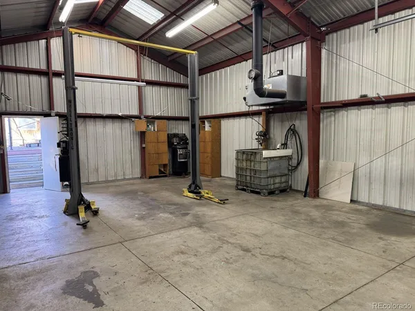 a view of storage and utility room