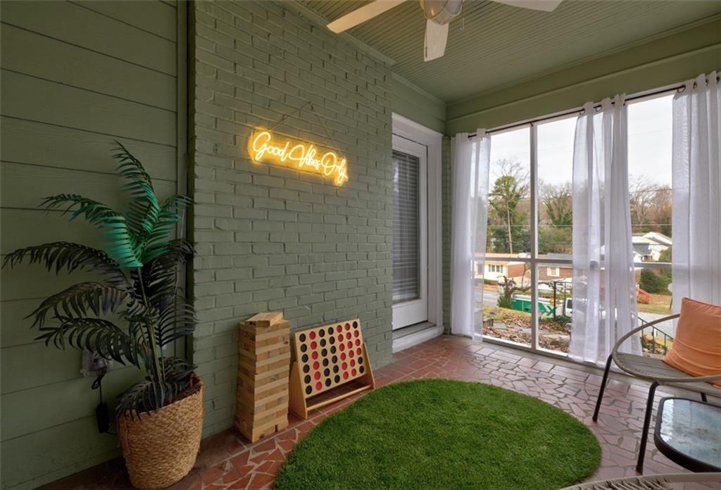 1074 Jefferson Avenue East Point, GA 30344 - Photo 13 of 13 a garden view with a seating space