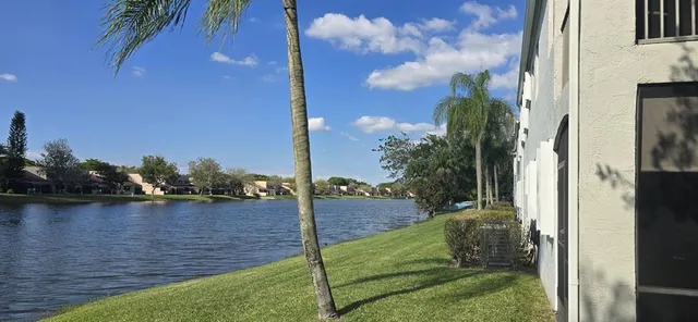 a view of a wooden bridge