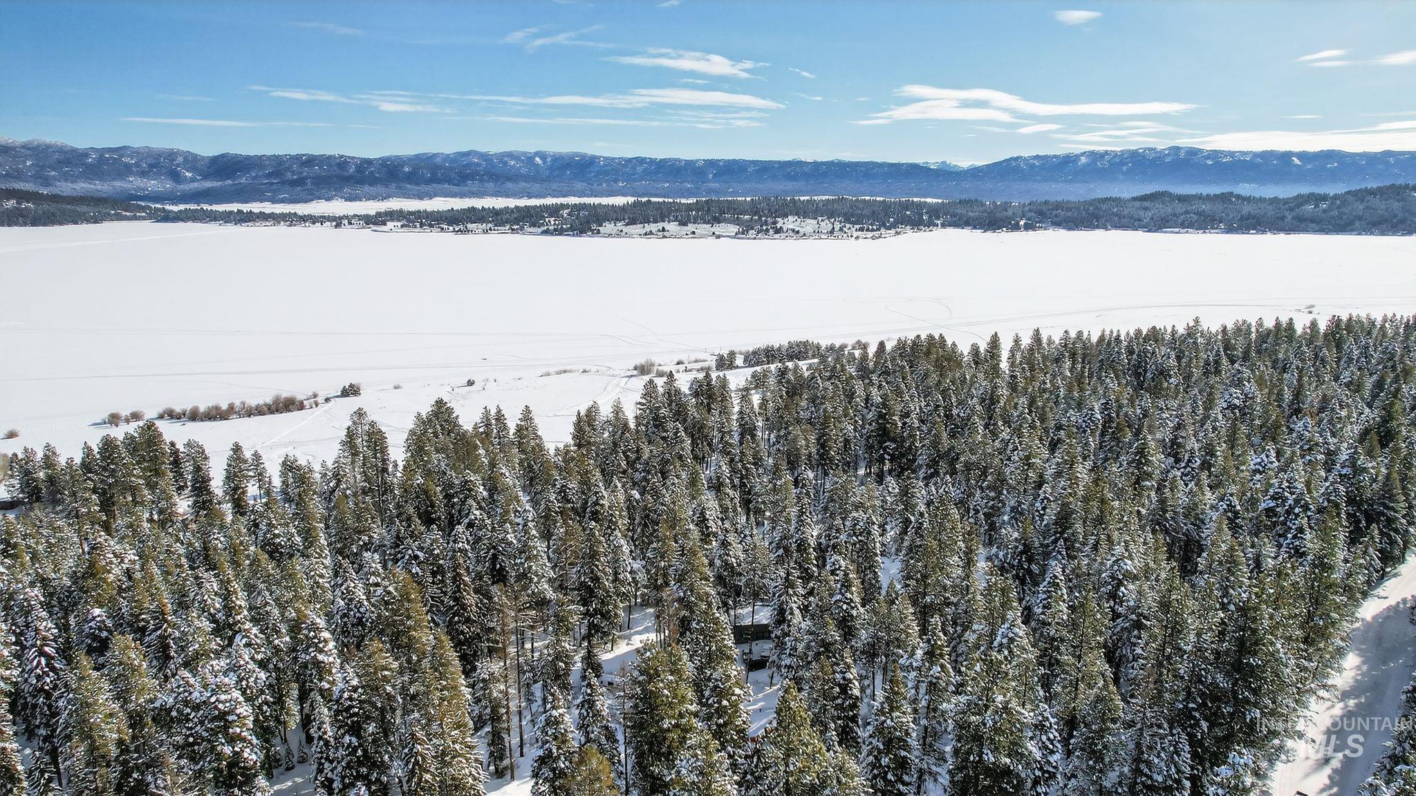 654 Bings Road Cascade, ID 83611 - Photo 31 of 40 Drone / aerial view of a mountain backdrop