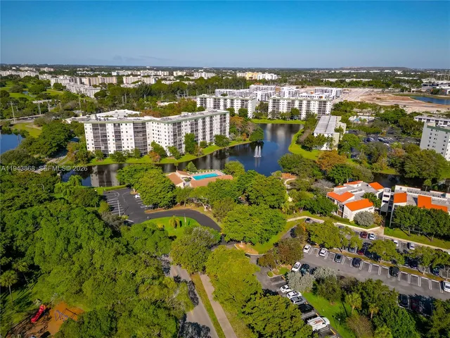a view of a city with ocean view