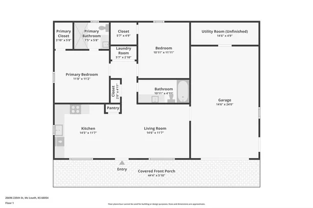 $379,500 | 26696 235th Street, McLouth, KS 66054