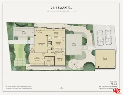 $1,495,000 | 2916 Swan Place, Los Angeles, CA 90026