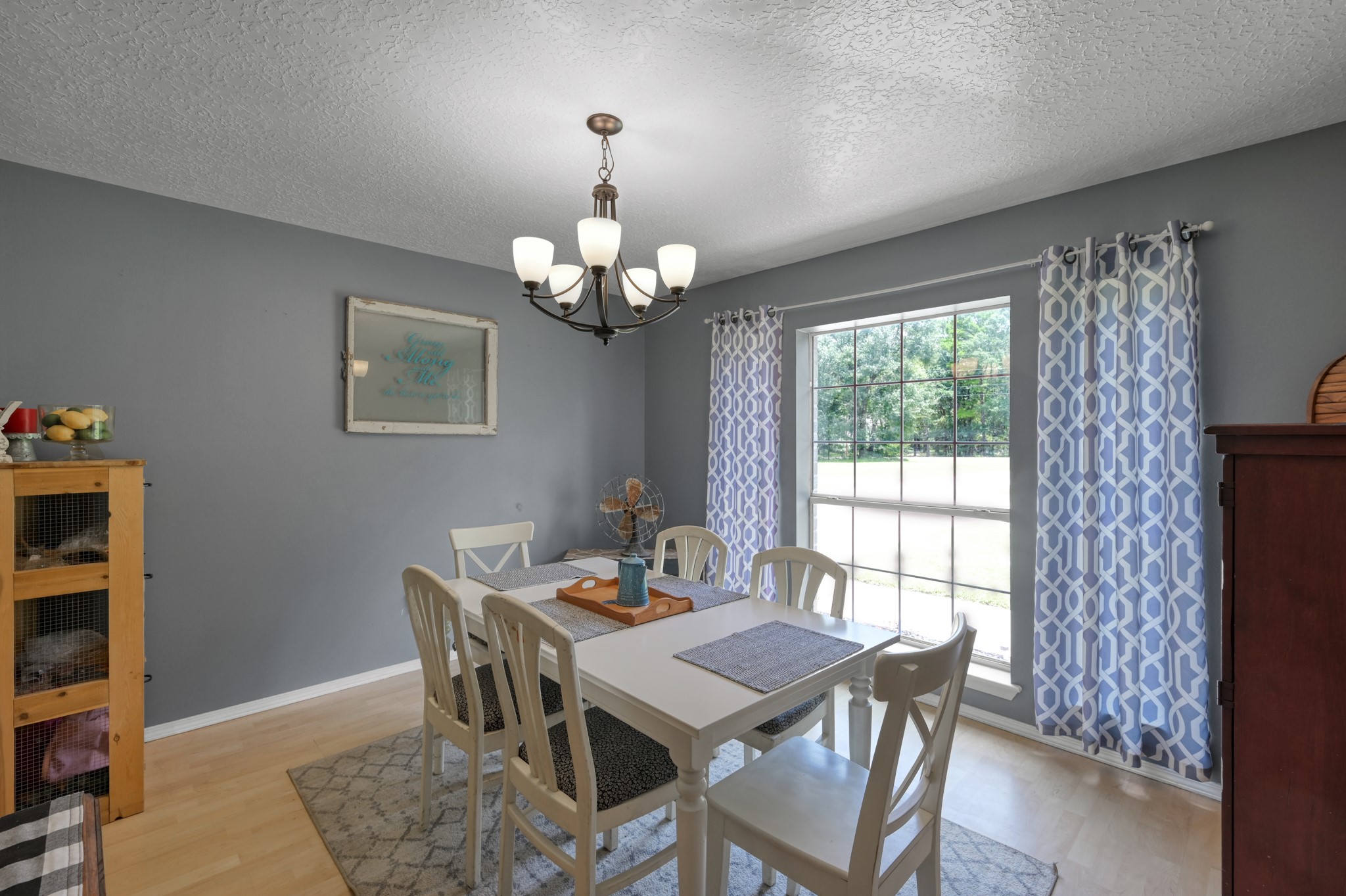14909 Pine Tree Road Montgomery, TX 77356 - Photo 8 of 49 Another view of the formal dining room with beautiful, bright window to the front yard