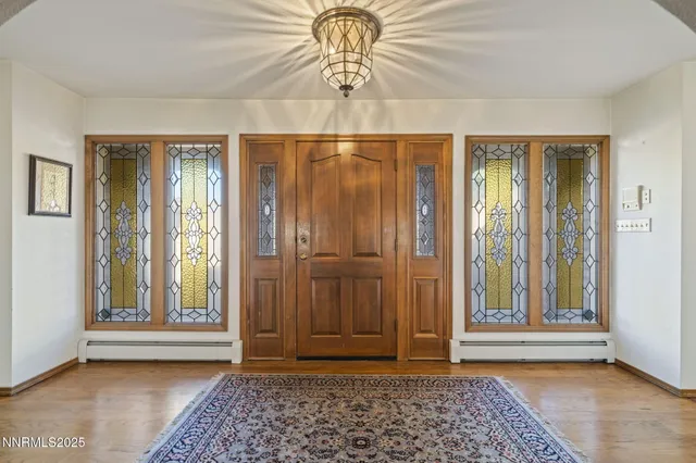 an empty room with window