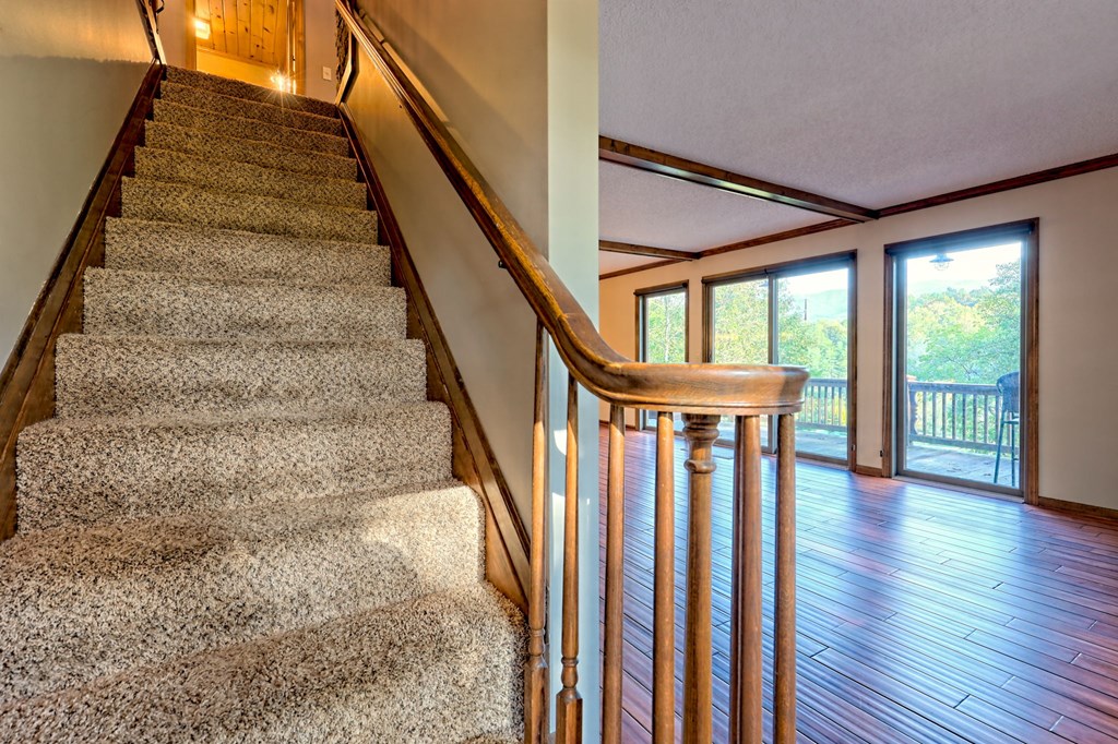 206 Peckerwood Road Hayesville, NC 28904 - Photo 20 of 75 Steps to upper level