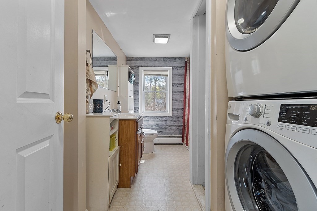 250 Brookside Road Orange, MA 01364 - Photo 24 of 30 a view of a kitchen with washer and dryer