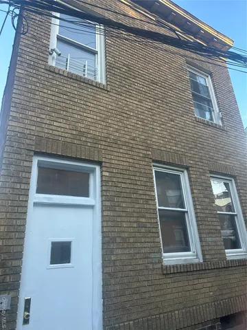 a view of front door of house