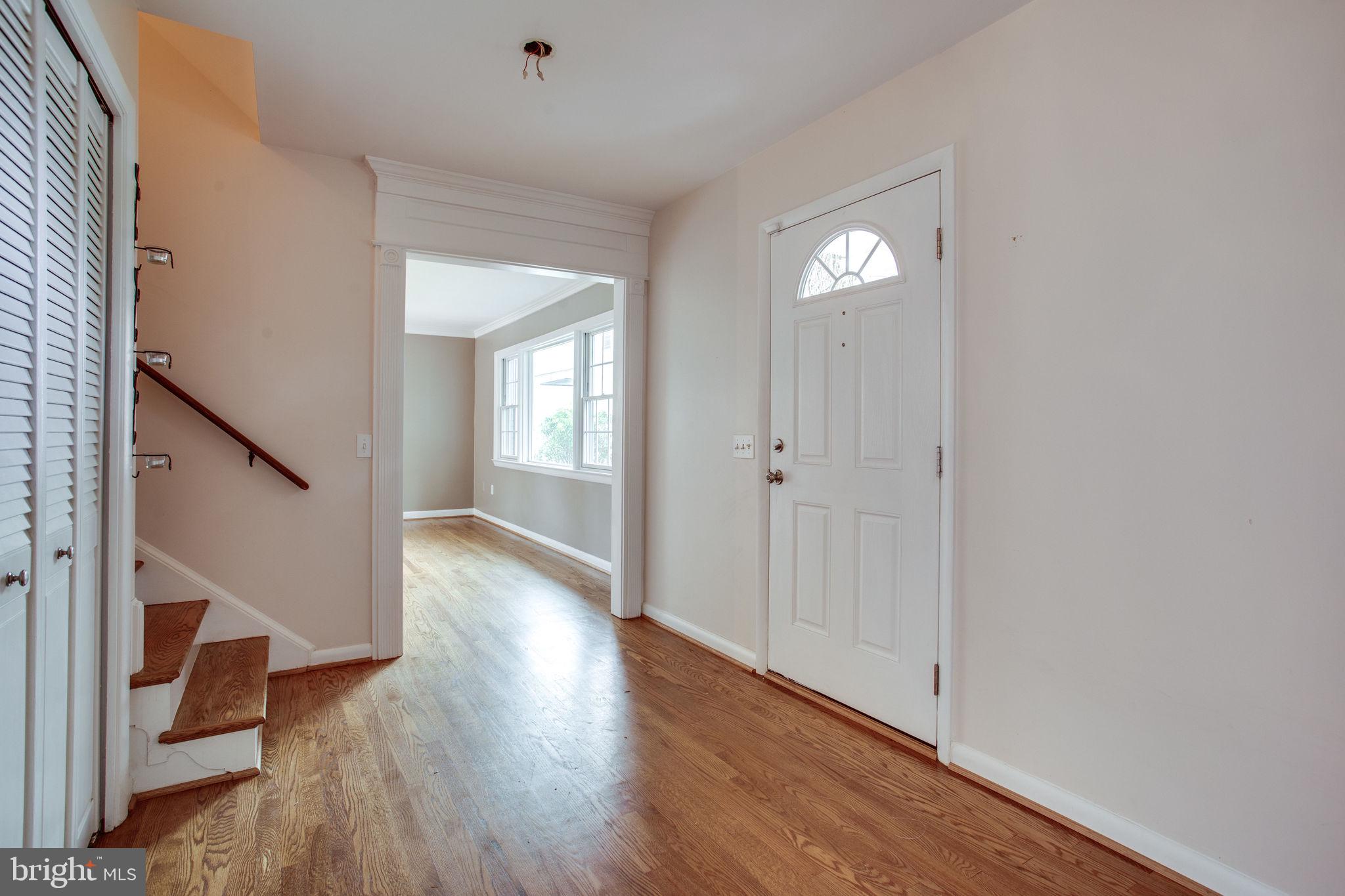 9713 Clarks Crossing Road Vienna, VA 22182 - Photo 3 of 36 Main Entry, featuring hardwood floors throughout