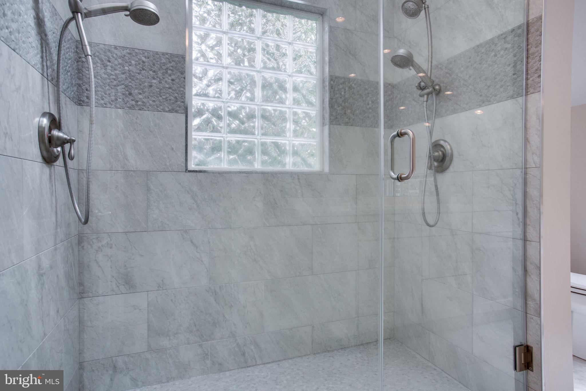 9713 Clarks Crossing Road Vienna, VA 22182 - Photo 29 of 36 Updated Main Suite Shower
