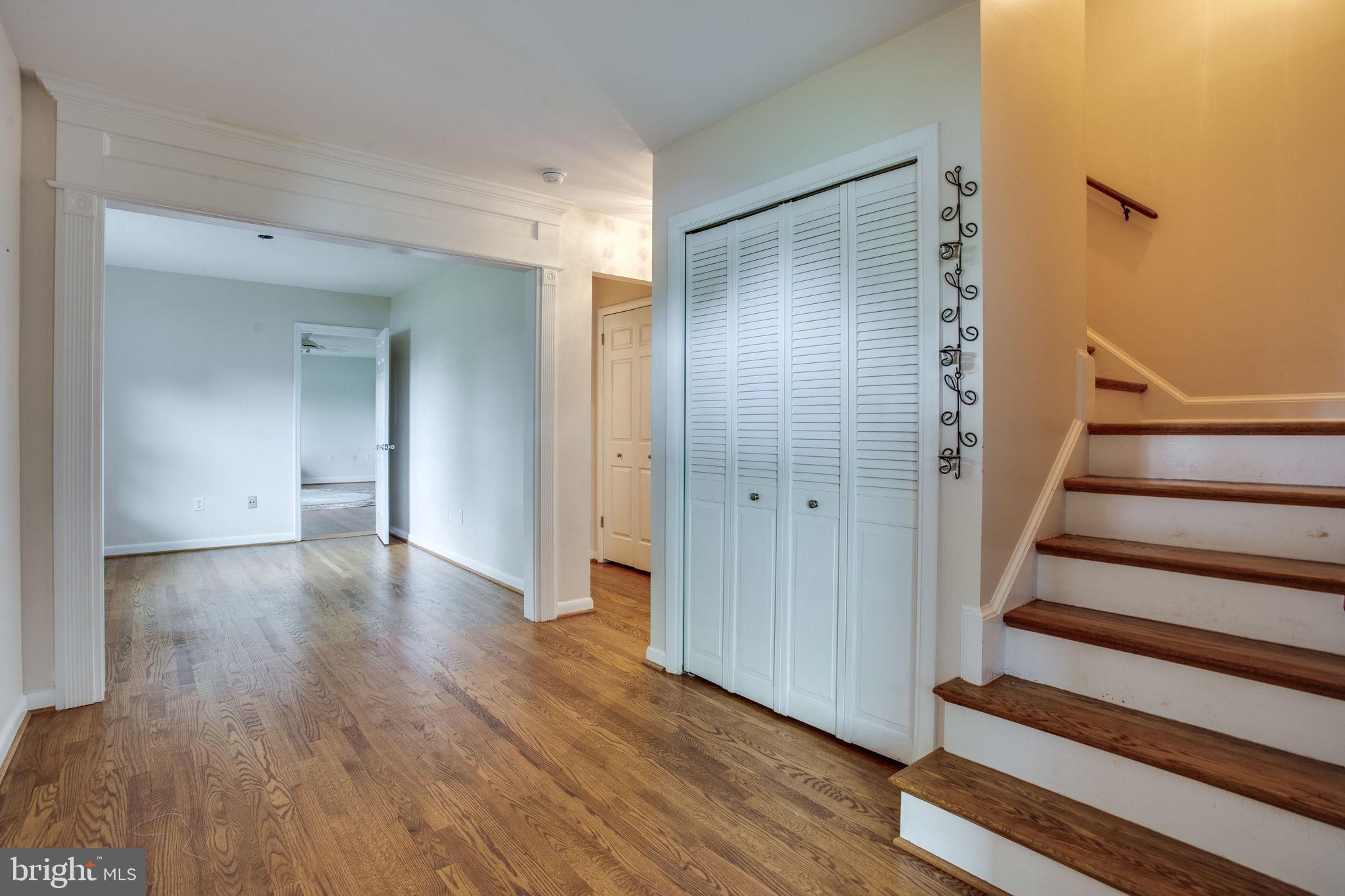 9713 Clarks Crossing Road Vienna, VA 22182 - Photo 4 of 36 Main Entry, featuring hardwood floors throughout