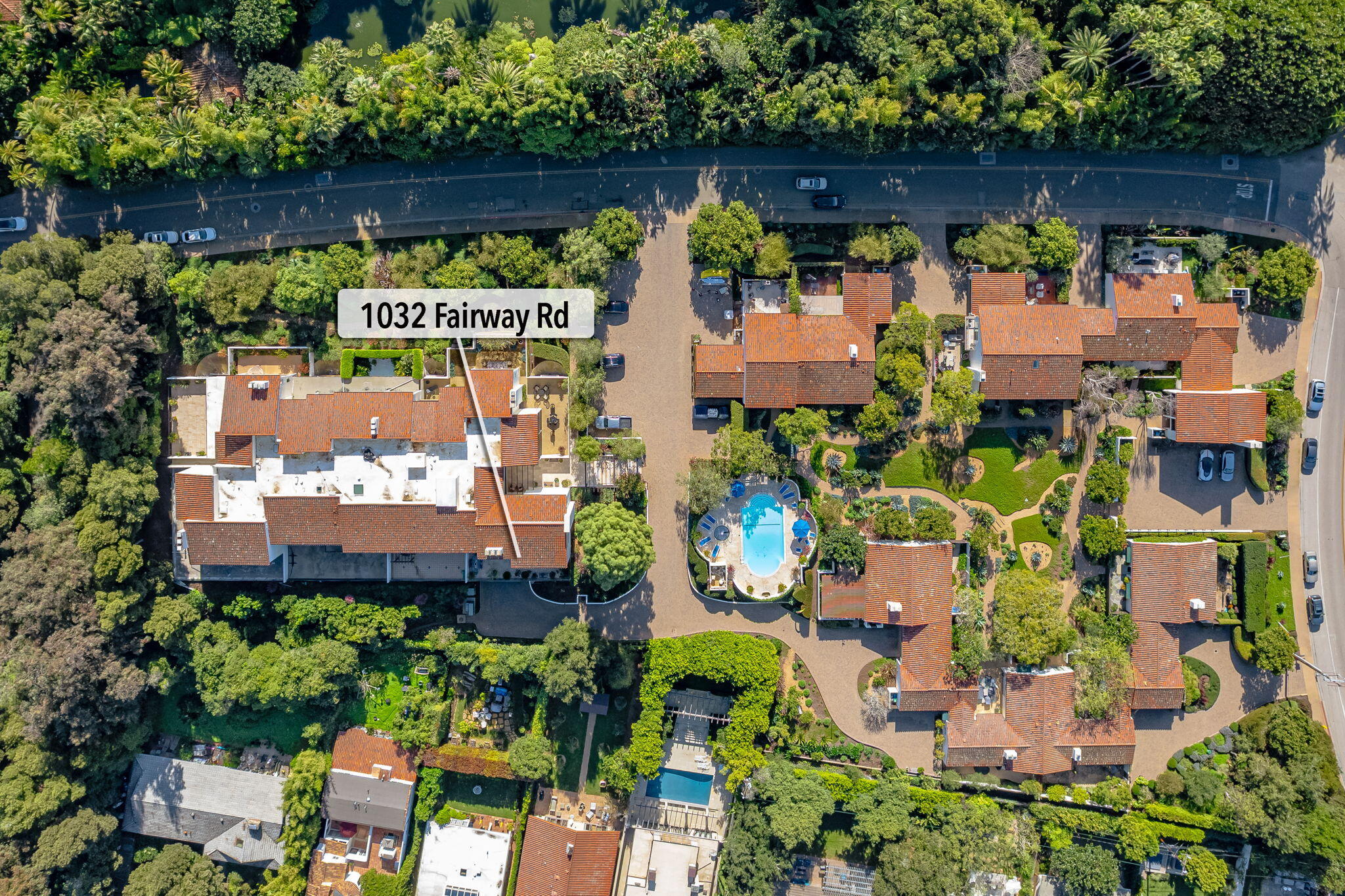 1032 Fairway Road Montecito, CA 93108 - Photo 26 of 26 El Montecito Verde (aerial)