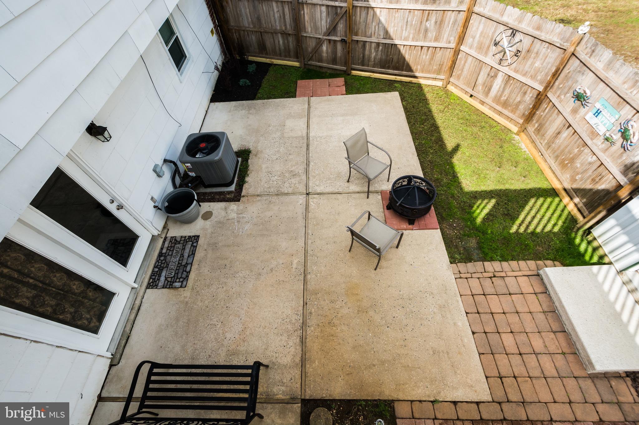 123 Chell Road Joppa, MD 21085 - Photo 53 of 66 View from Deck to Patio Below