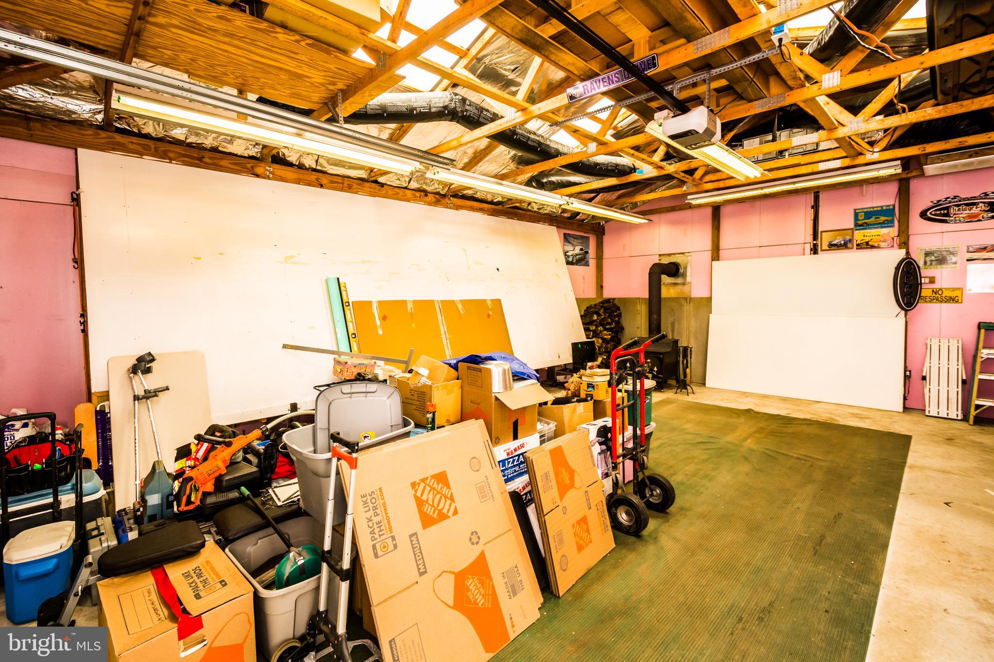 123 Chell Road Joppa, MD 21085 - Photo 63 of 66 Inside view of garage / Pole barn