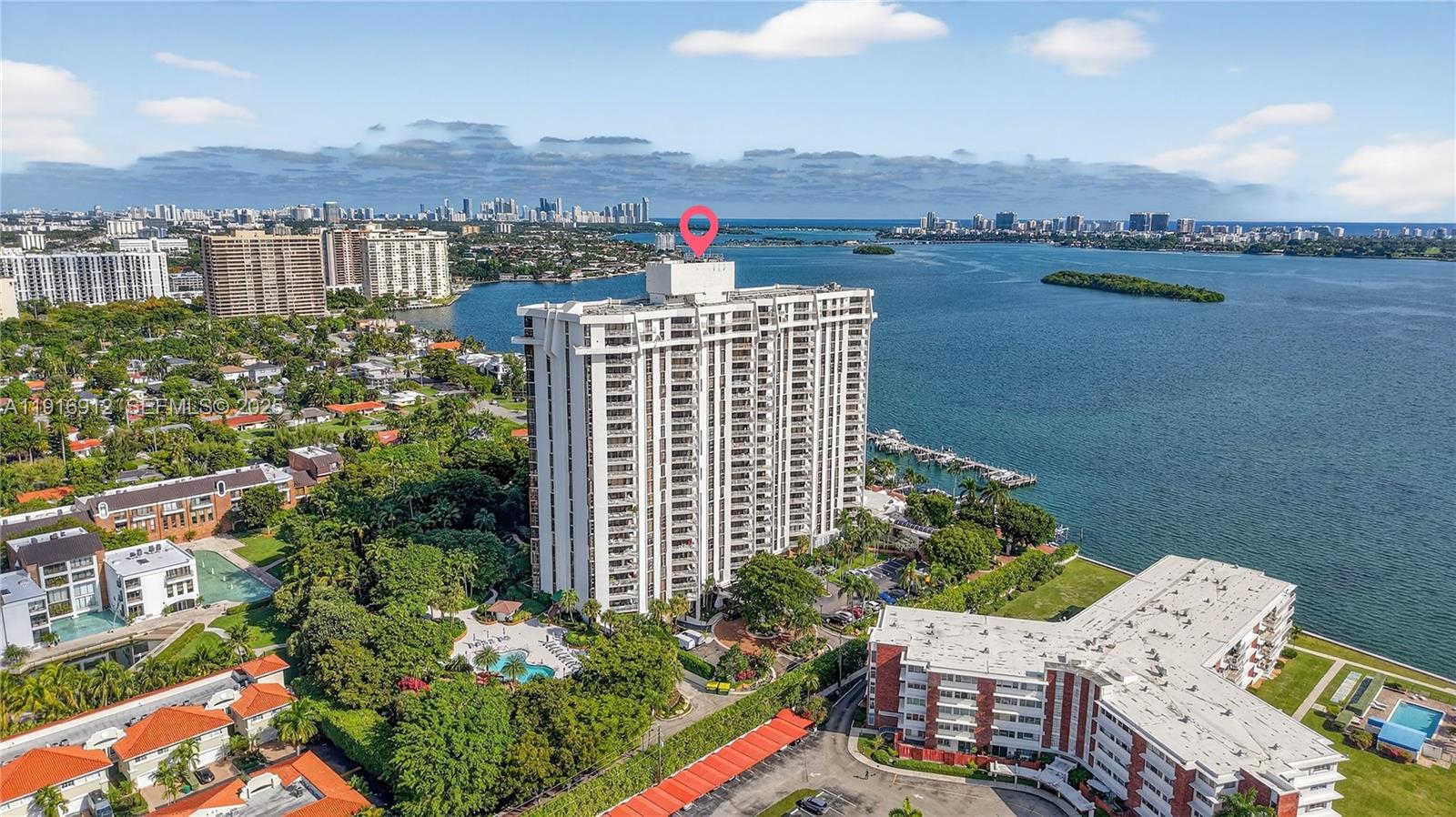 4000 Towerside Terrace, Unit 1612 Miami, FL 33138 - Photo 34 of 49 a view of a city and a lake