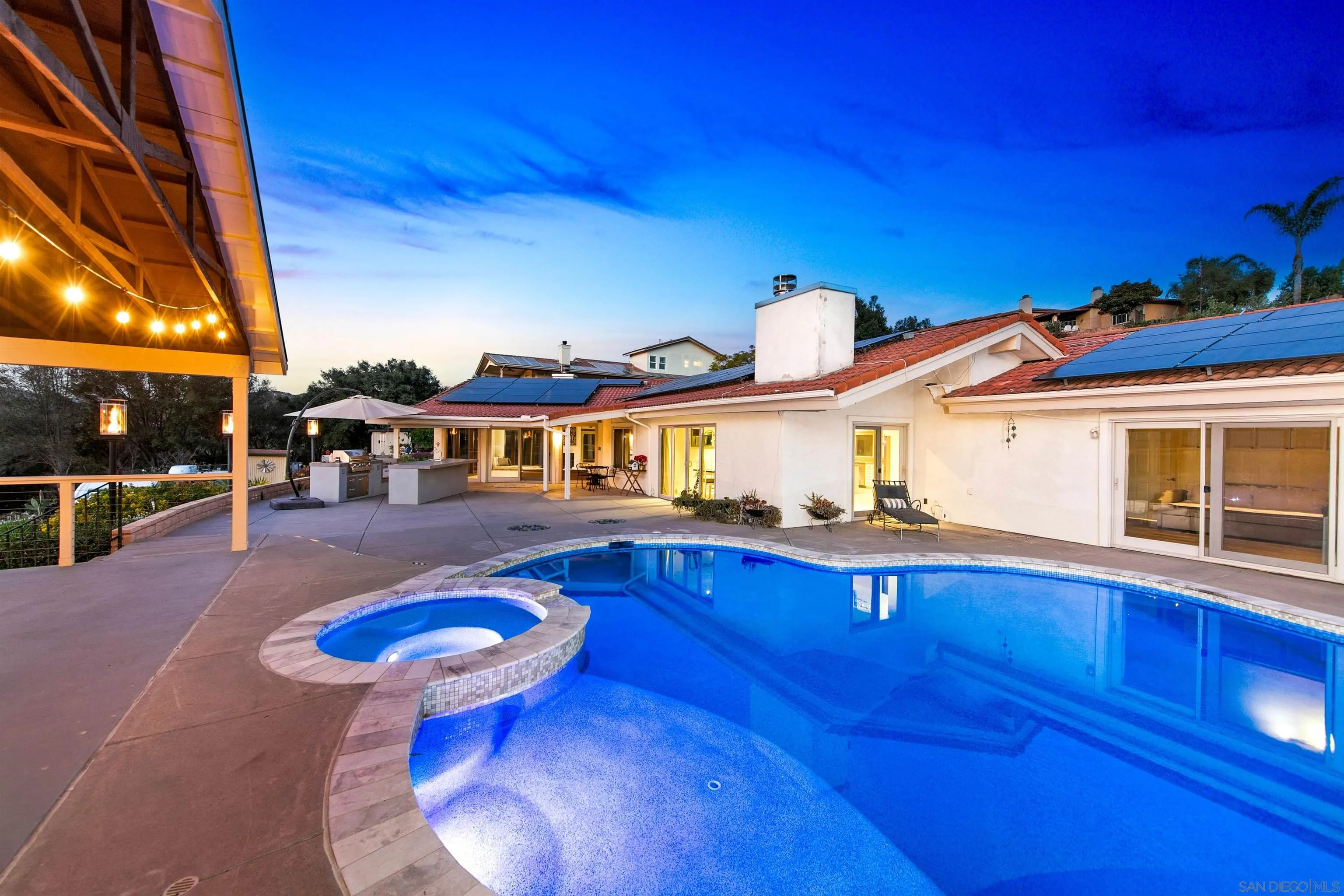 580-582 South Grade Road Alpine, CA 91901 - Photo 1 of 40 a view of house with swimming pool outdoor seating