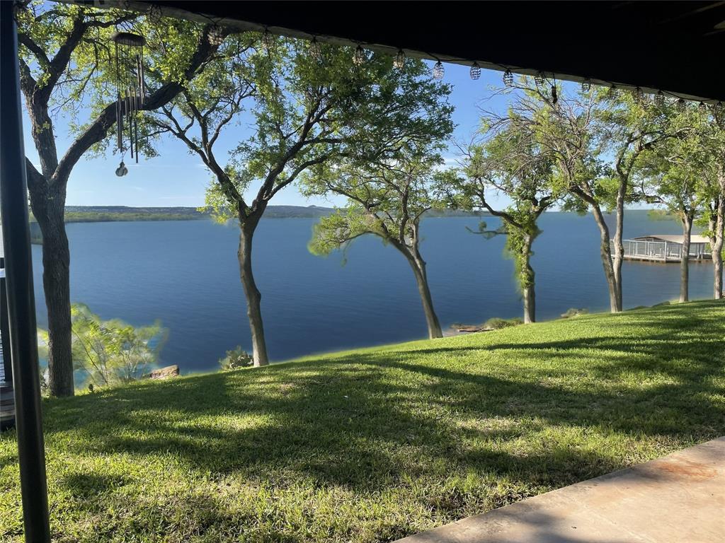 1655 Cedar Crest Loop, Unit A1 Graford, TX 76449 - Photo 15 of 15 a backyard of a house with lots of green space