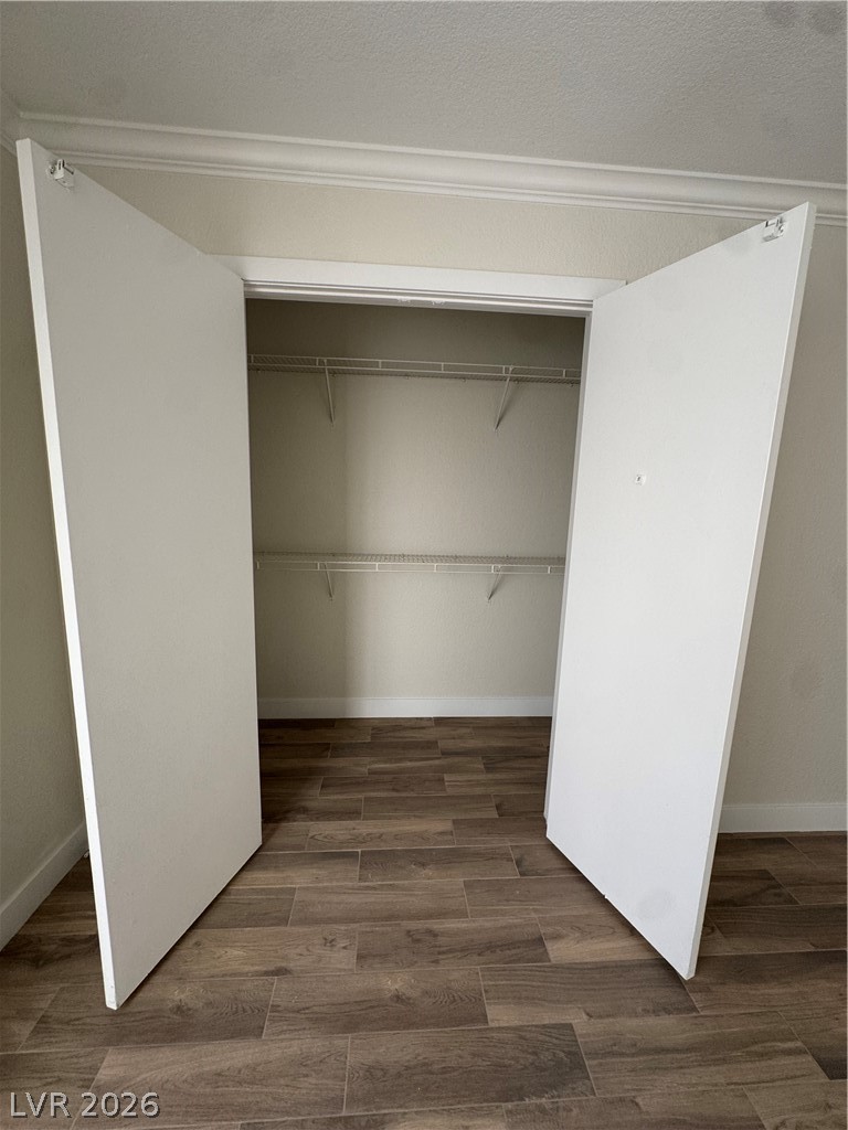 8101 West Flamingo Road, Unit 1040 Las Vegas, NV 89147 - Photo 18 of 22 This spacious walk-in closet offers ample storage and easy organization.