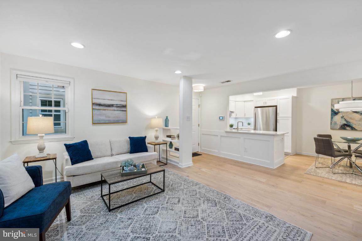 2229 Lovedale Lane, Unit 302B Reston, VA 20191 - Photo 4 of 25 White brushed oak engineered floors