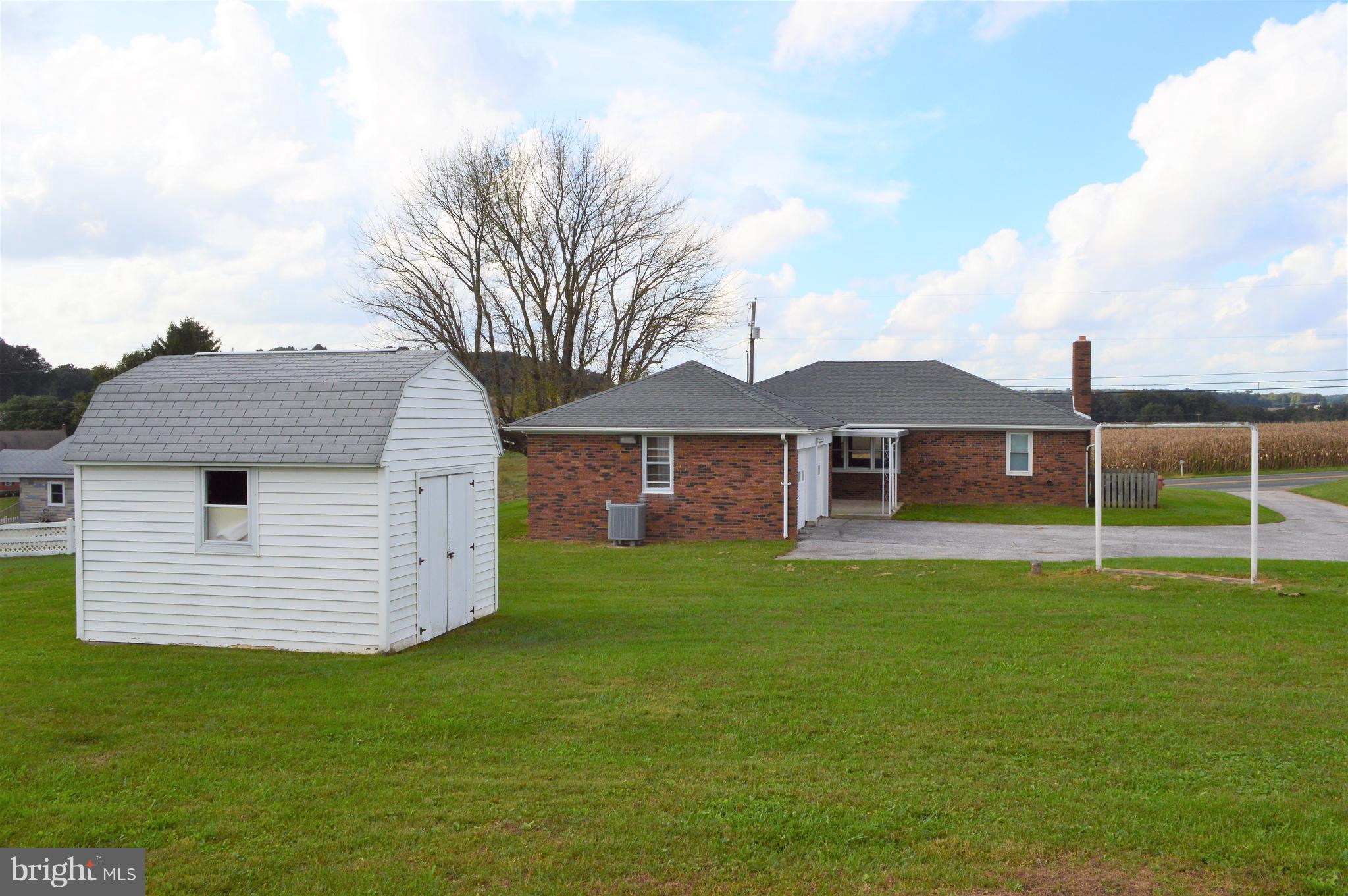 2209 Fairmount Road Hampstead, MD 21074 - Photo 26 of 29 Backyard, Shed