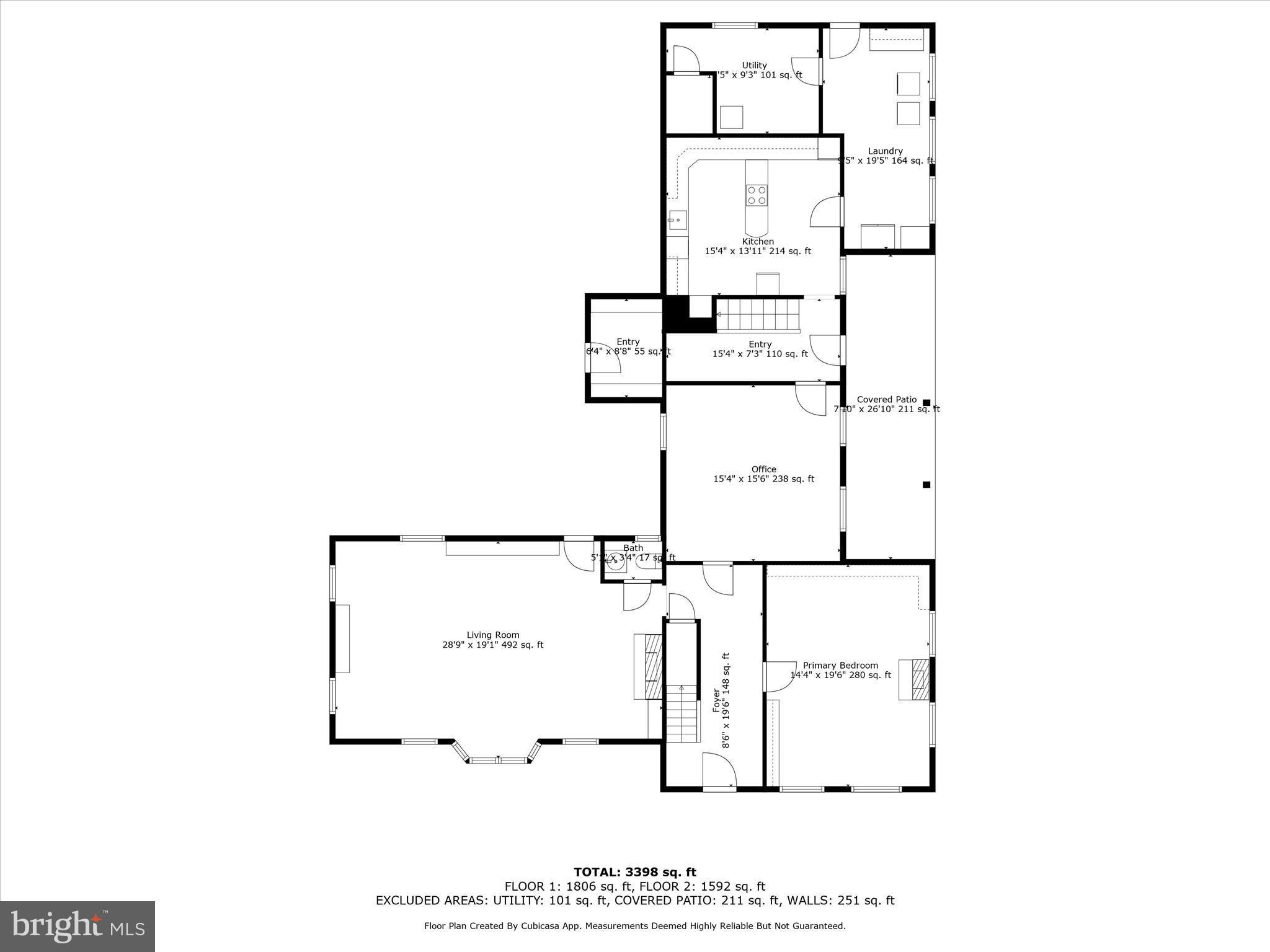 202 North Bedford Street Georgetown, DE 19947 - Photo 20 of 22 a picture of floor plan