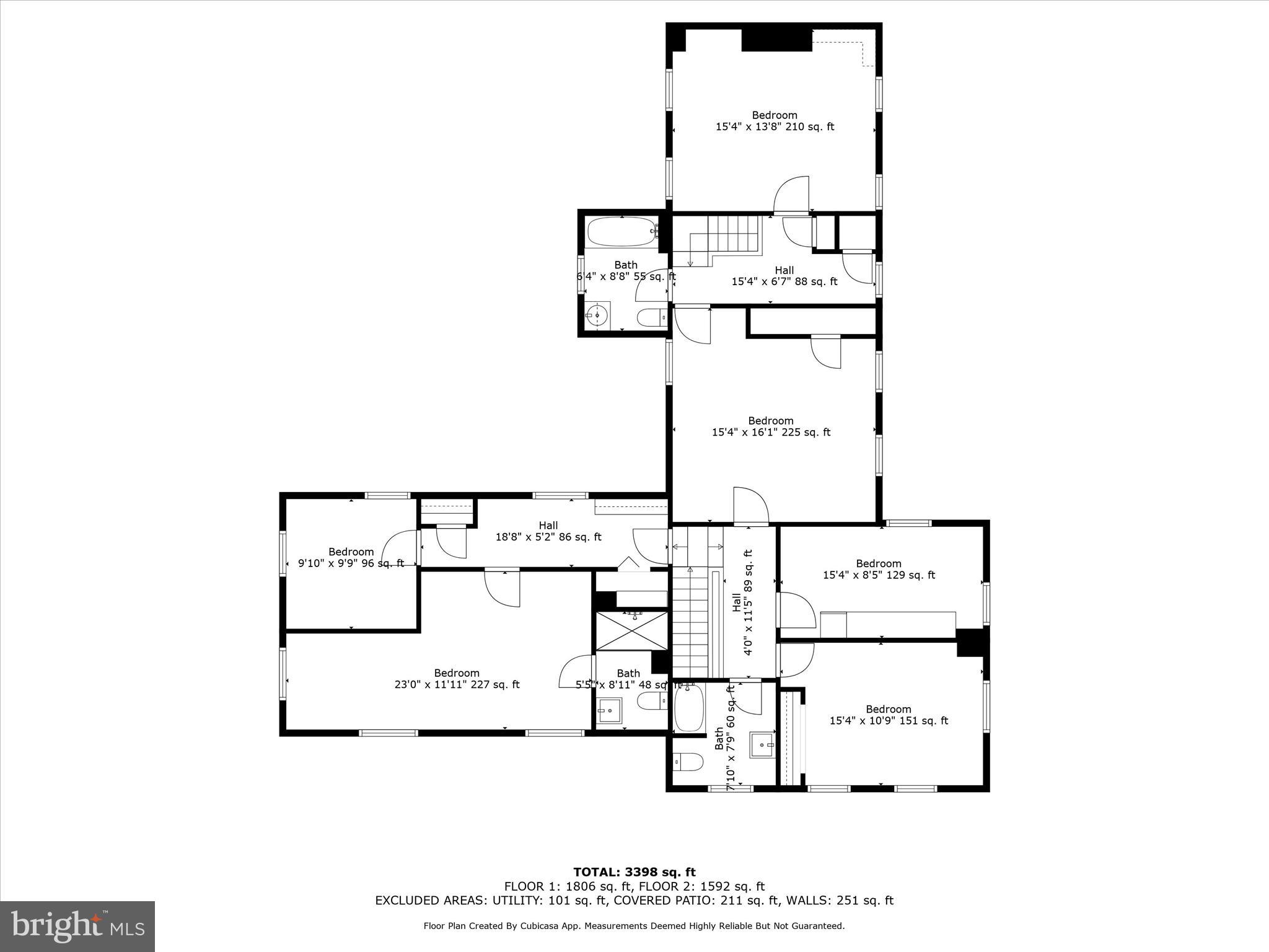 202 North Bedford Street Georgetown, DE 19947 - Photo 21 of 22 a picture of a floor plan