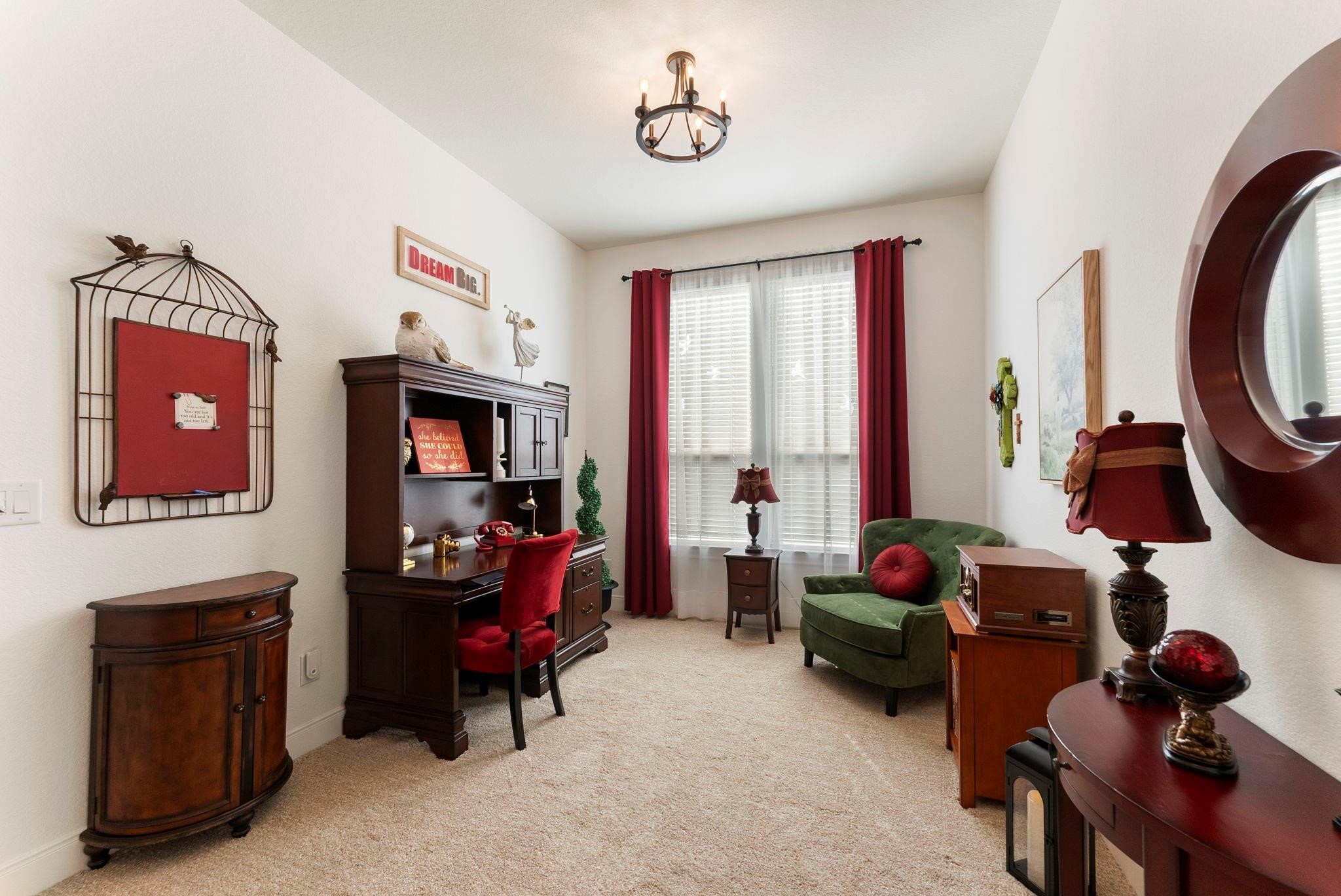 230 Galloway Court Spring, TX 77382 - Photo 6 of 32 a living room with furniture and a large window