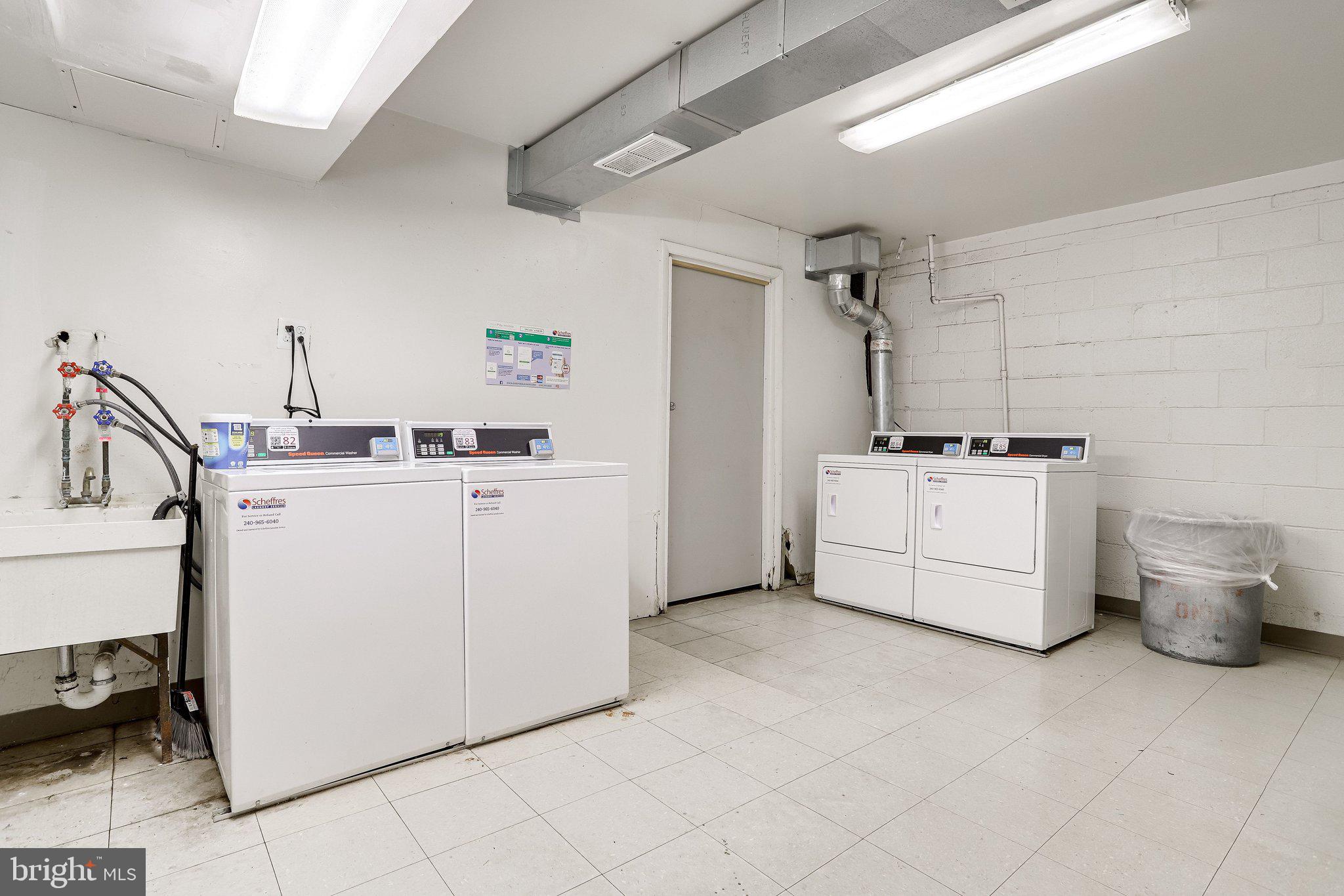 2904 Kings Chapel Road, Unit 5/16 Falls Church, VA 22042 - Photo 24 of 30 a utility room with a sink dryer and washer