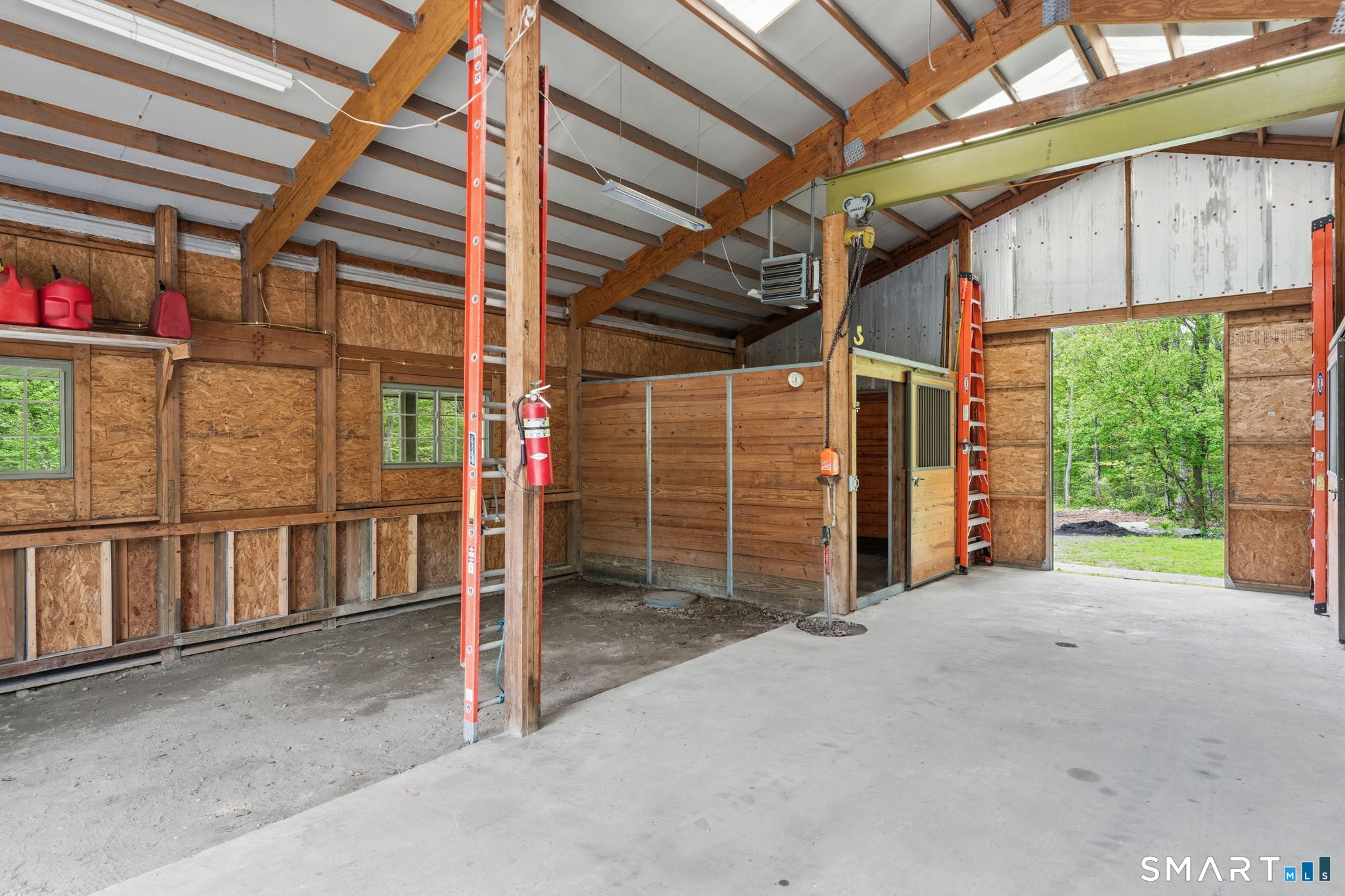 287 South Bear Hill Road Chaplin, CT 06235 - Photo 33 of 37 a view of a room with wooden walls