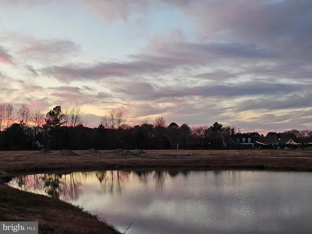 a view of an ocean and city
