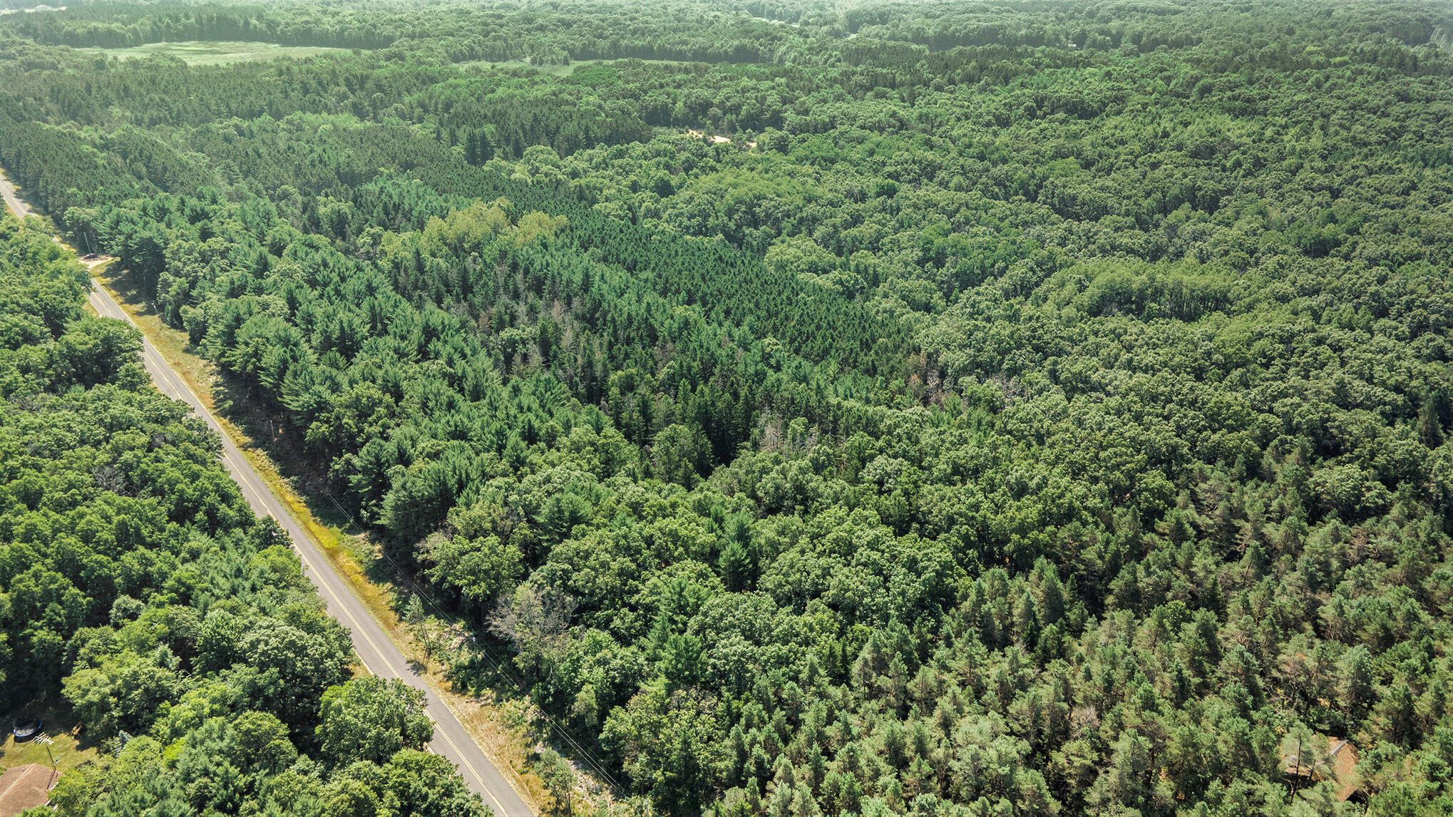 Lot E Hayes Road Mecosta, MI 49332 - Photo 16 of 40 Aerial