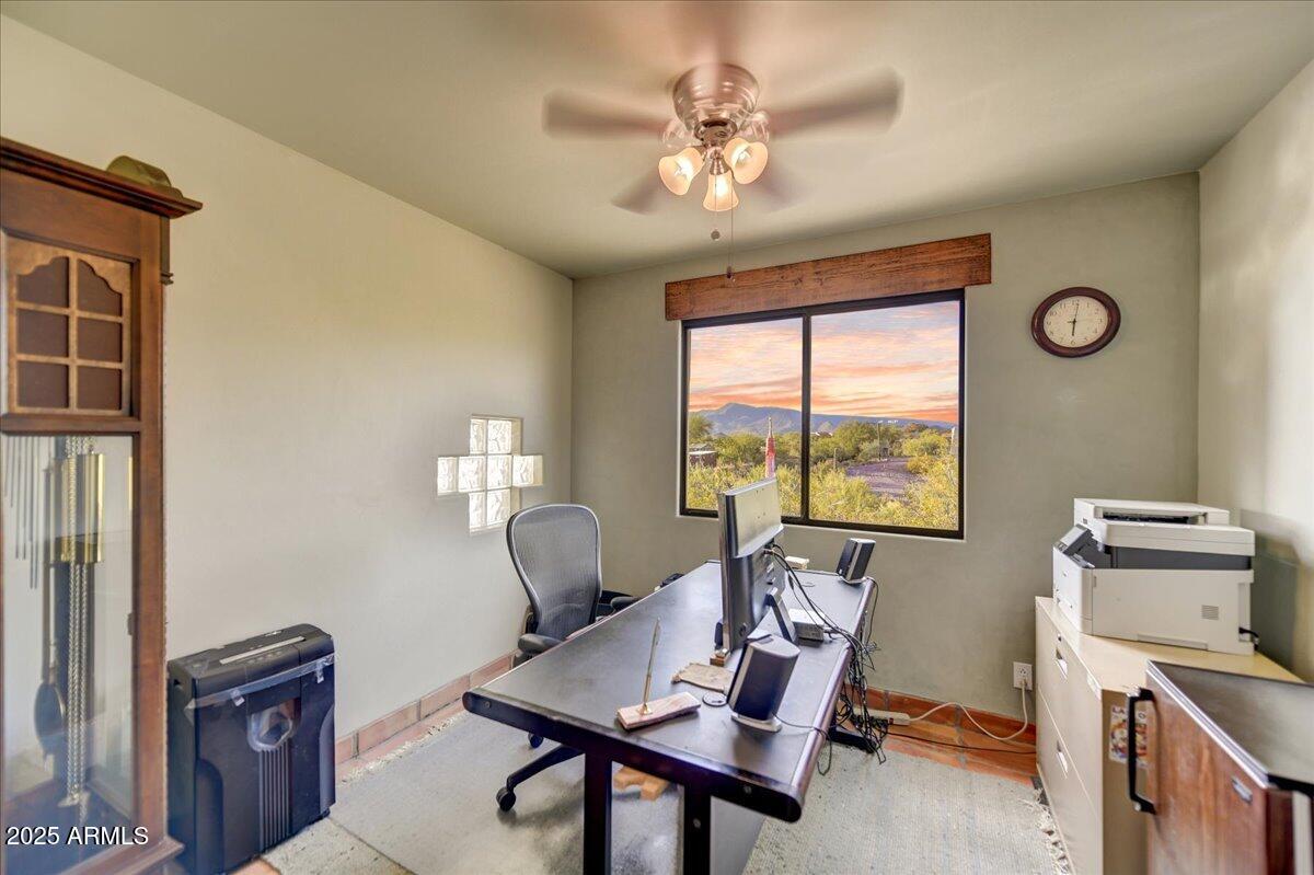 39258 North Ridgeway Drive Cave Creek, AZ 85331 - Photo 35 of 51 a workspace with furniture and window