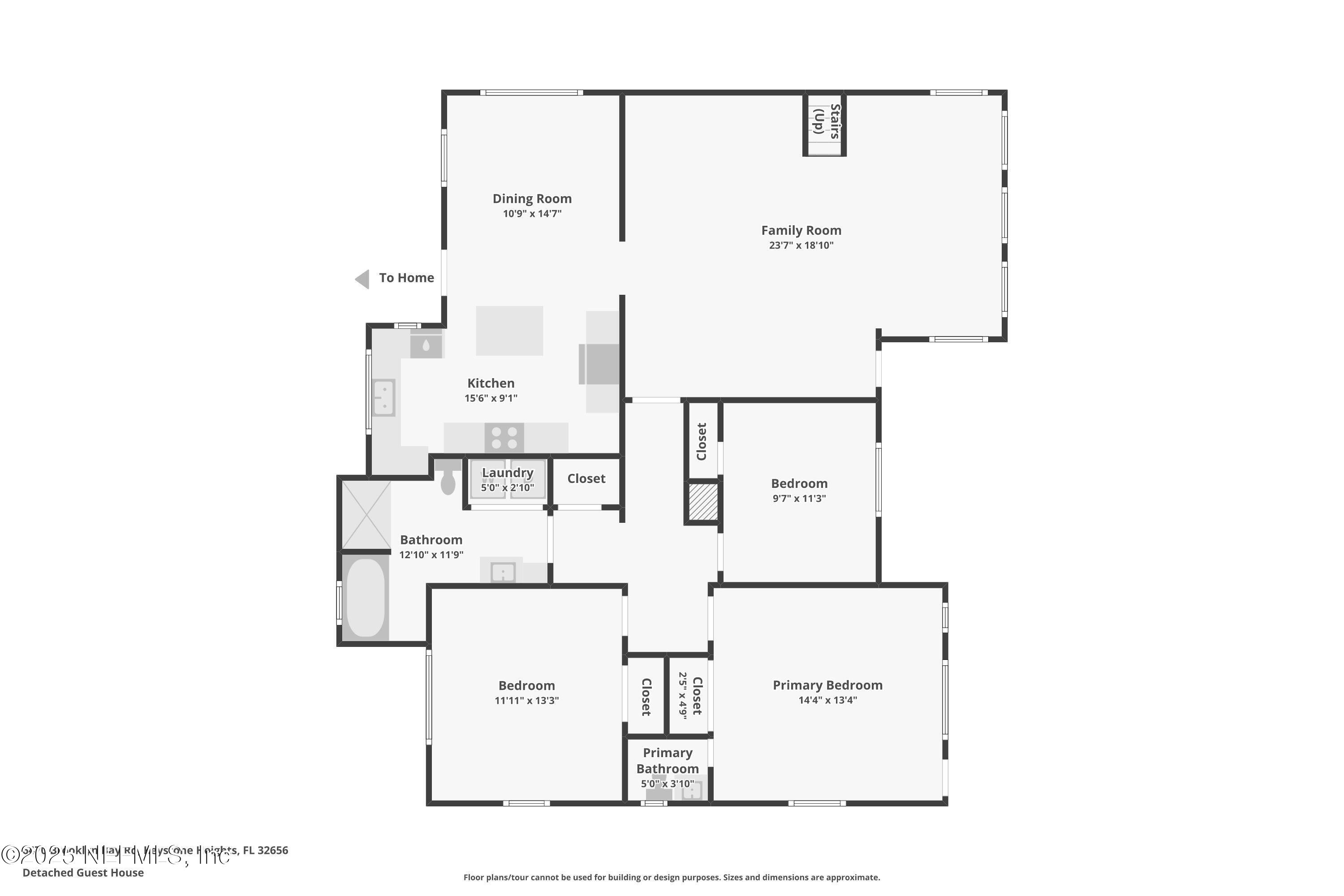 6470 Brooklyn Bay Road Keystone Heights, FL 32656 - Photo 52 of 56 a picture of floor plan