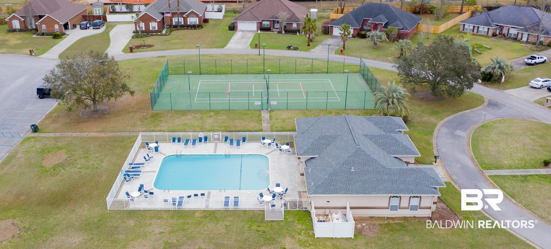 145 Meadow Run Loop West Foley, AL 36535 - Photo 31 of 32 Cluhouse Pool & Tennis