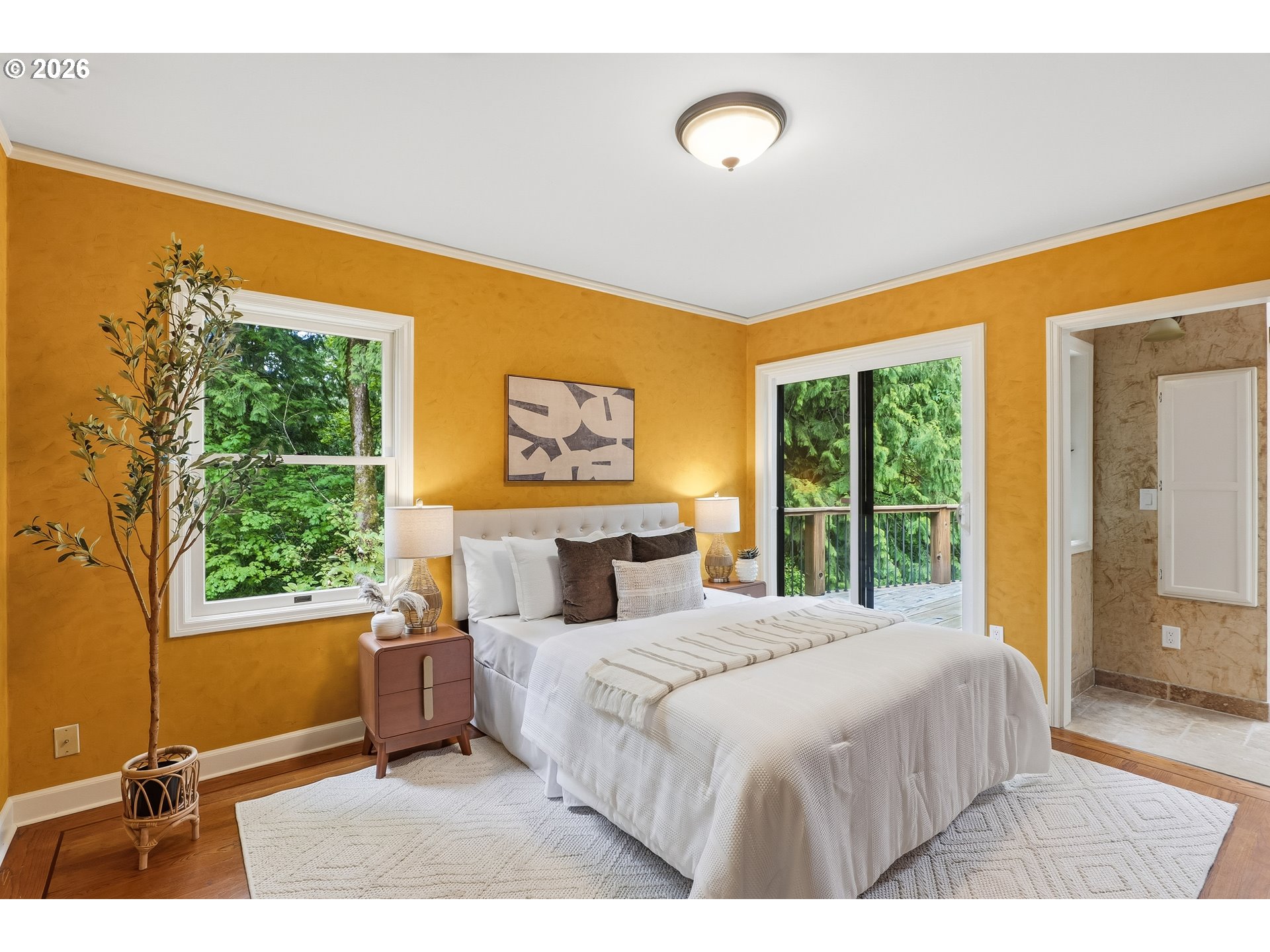 6164 Southwest Capitol Highway Portland, OR 97239 - Photo 12 of 48 Primary Bedroom