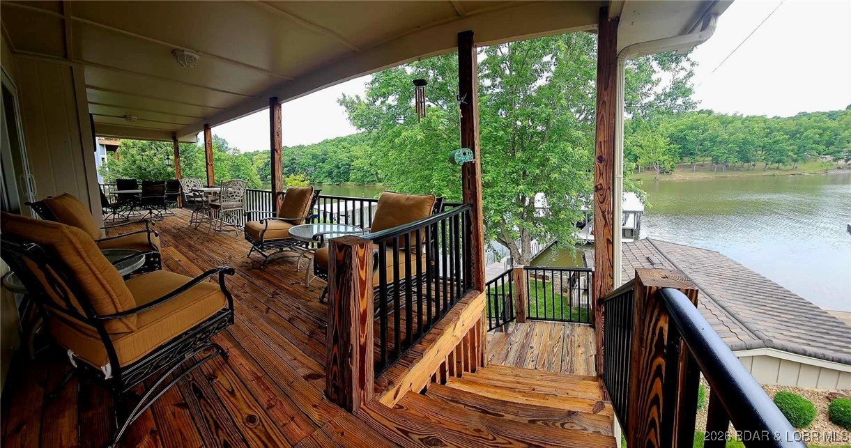 1185 Oval Road Climax Springs, MO 65324 - Photo 32 of 47 Beautiful views from the large covered deck.