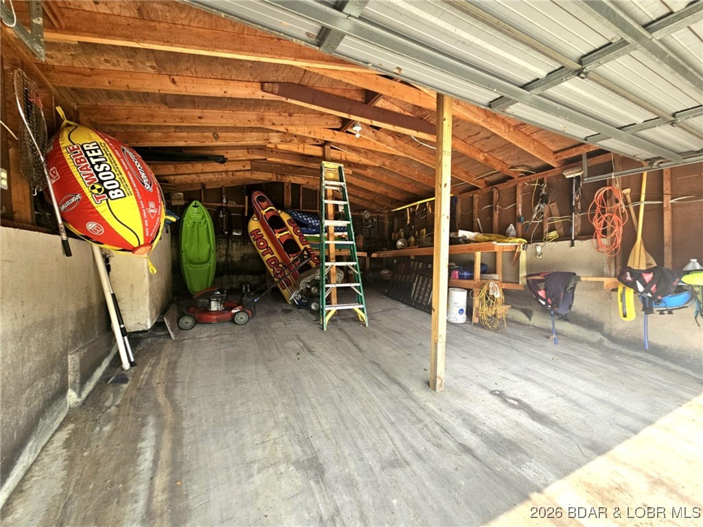 1185 Oval Road Climax Springs, MO 65324 - Photo 35 of 47 Inside look at the boathouse.