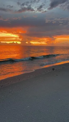a view of an ocean and beach