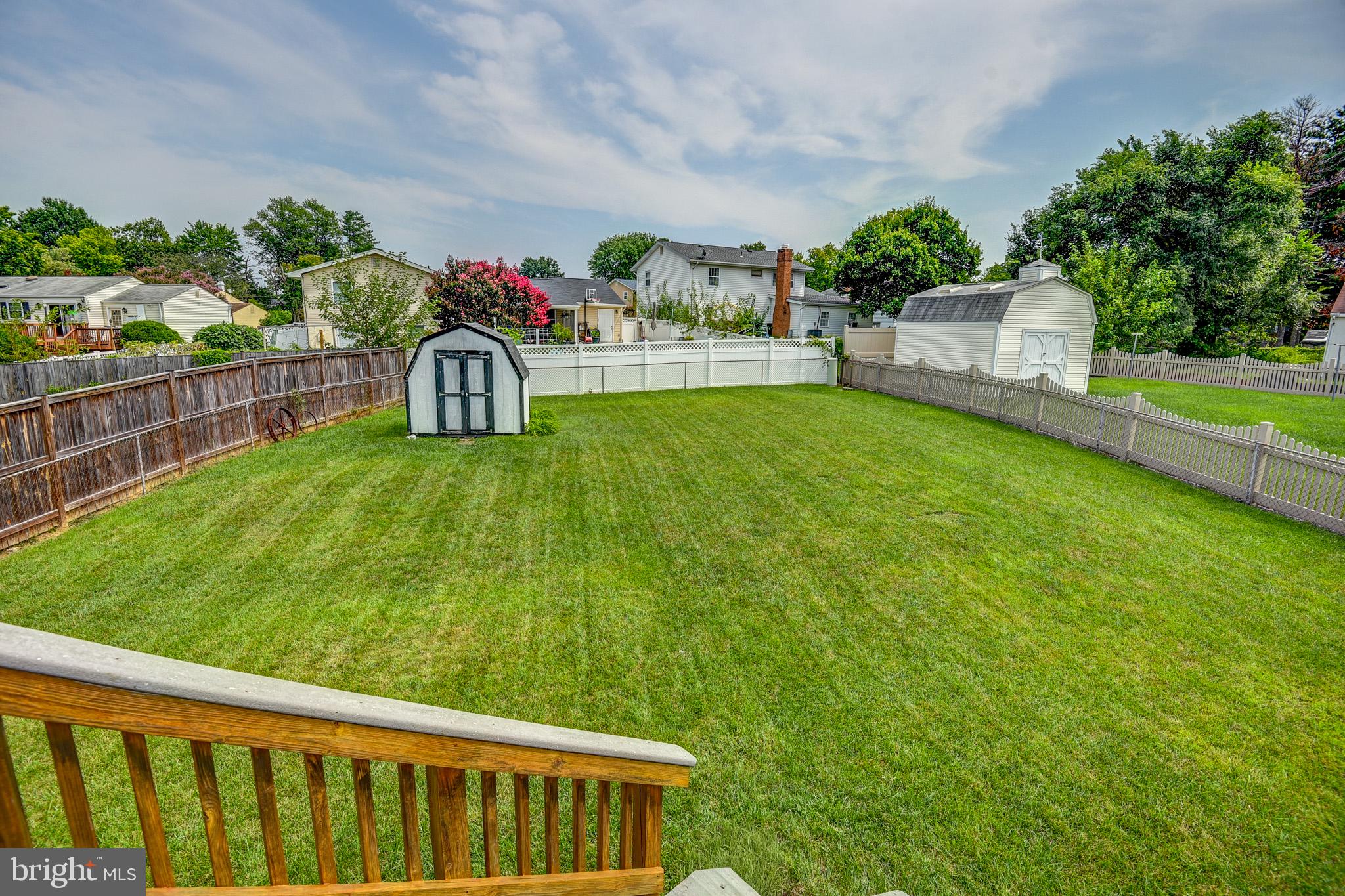 110 North Garfield Road Sterling, VA 20164 - Photo 33 of 33 Fenced in Back Yard
