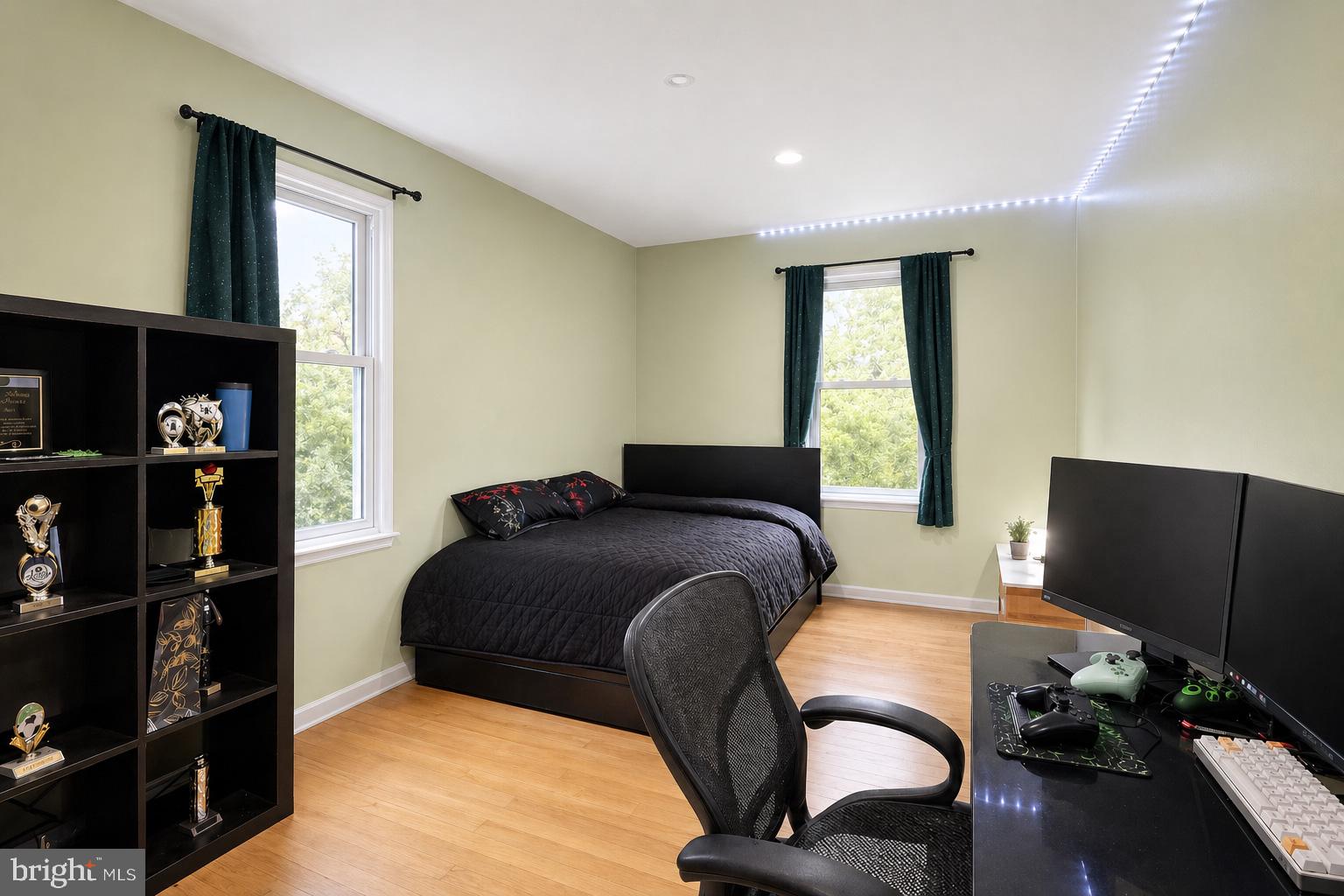 4516 Yates Road Beltsville, MD 20705 - Photo 17 of 31 a bedroom with a bed and a window