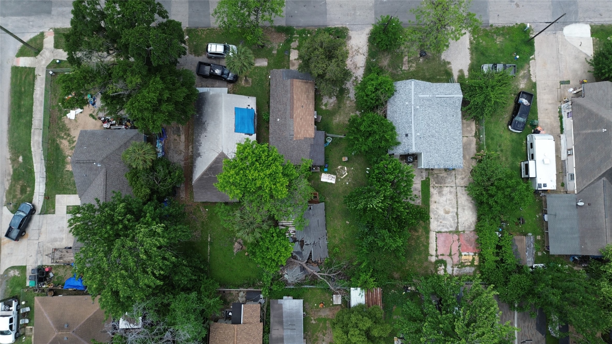 7935 Sherman Street Houston, TX 77012 - Photo 6 of 23 an aerial view of a house