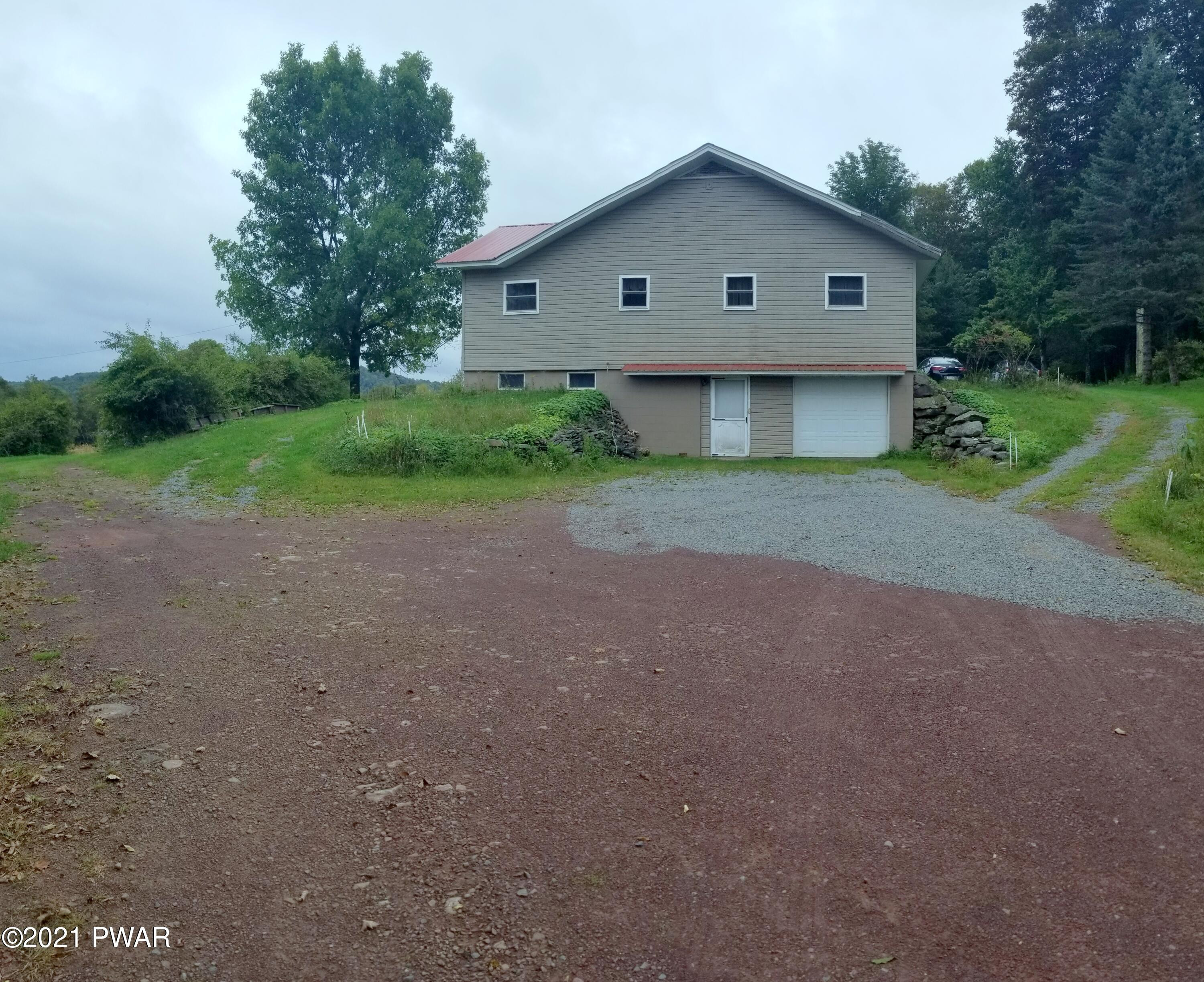 157 Layton Road Equinunk, PA 18417 - Photo 10 of 16 Side View and lots of Parking