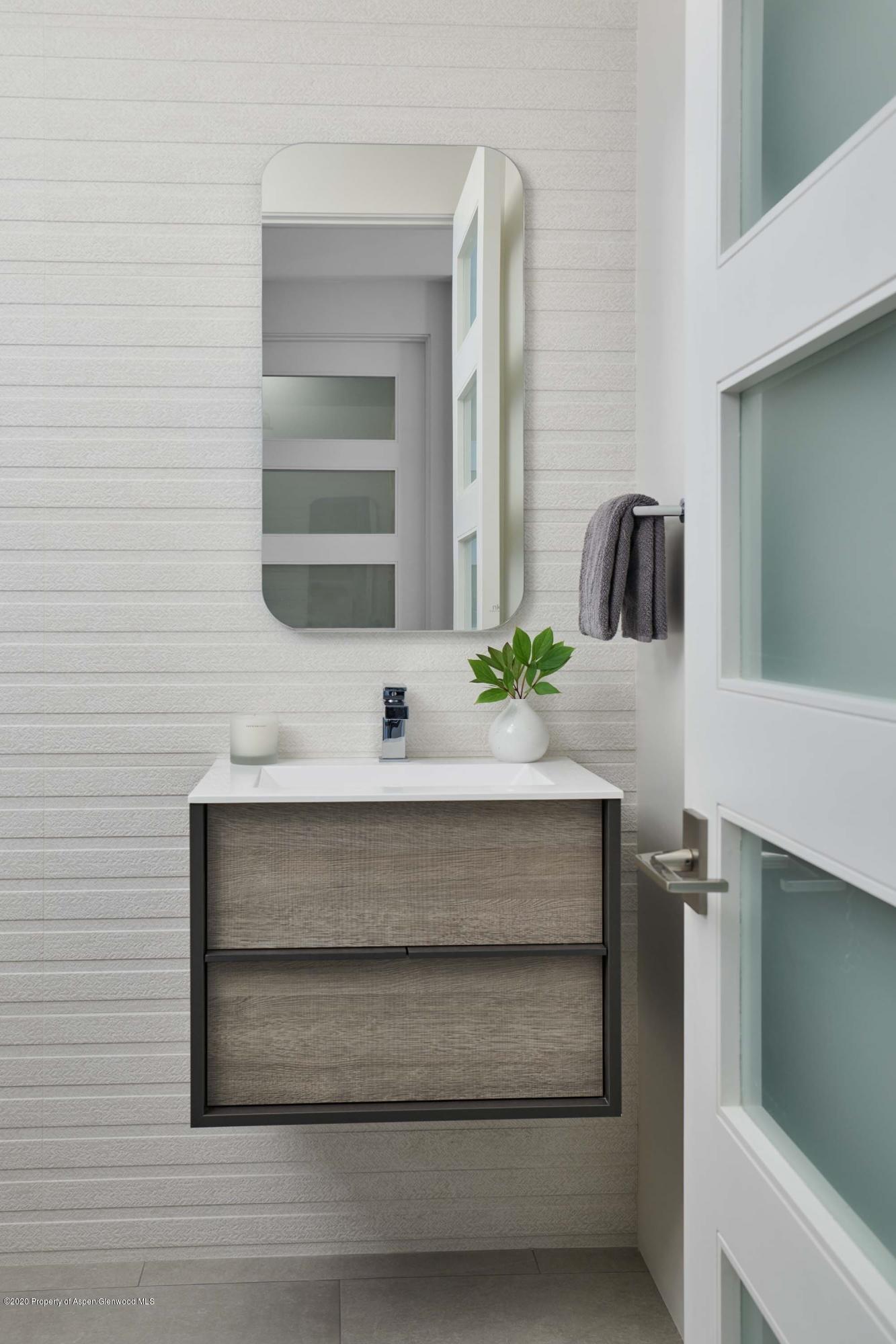 336 Allison Lane, Unit A Basalt, CO 81621 - Photo 7 of 18 a view of room and mirror