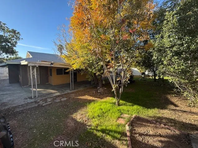 a view of outdoor space and porch